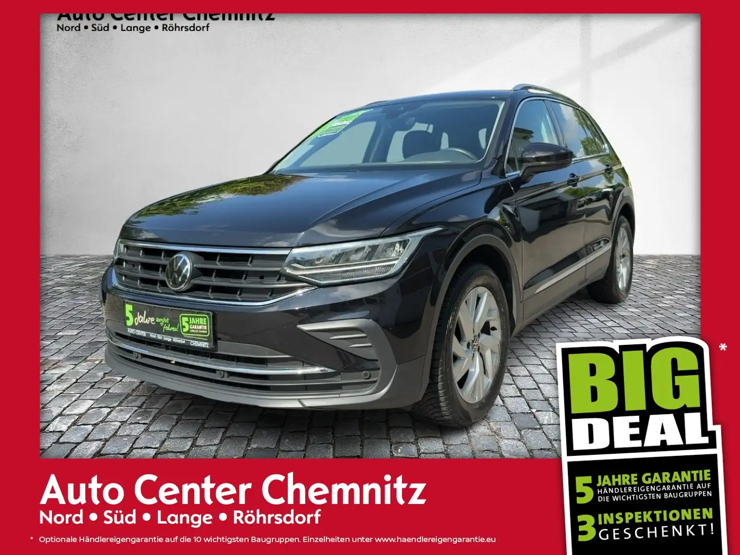 Volkswagen Tiguan 1.5 TSI Move LED/Navi/PDC/SHZ/TEMP Nero - 1