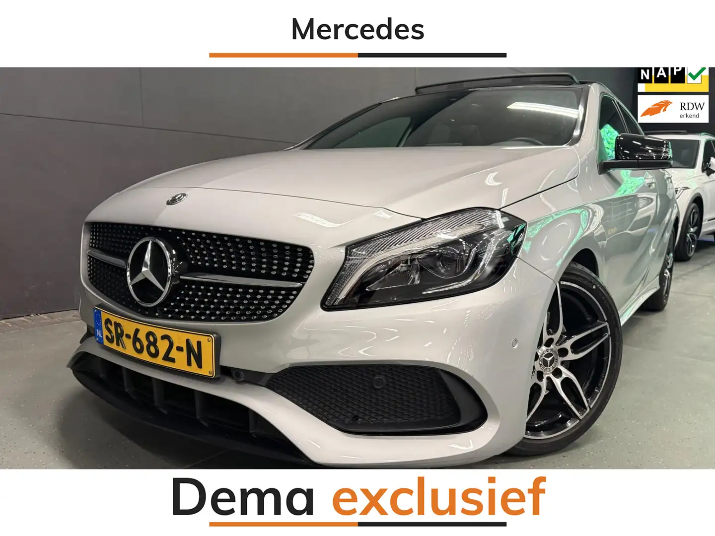 Mercedes-Benz A 160 AMG SPORT-EDITION PANO/LED/NAVI/PDC/ECC/CRUISE/// Gri - 1