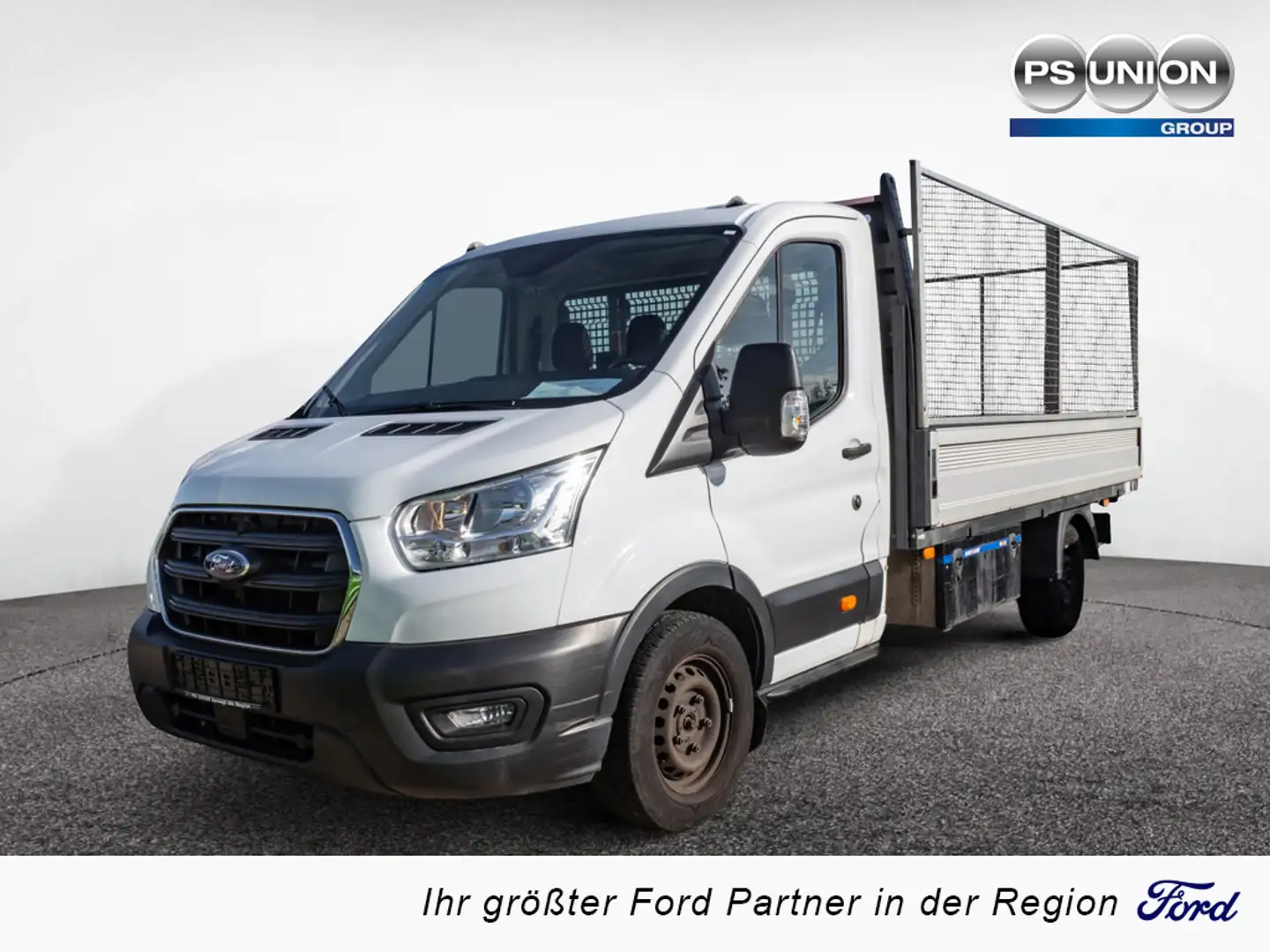 Ford Transit Pritsche TREND 350L3 Laubfang AHK Weiß - 1