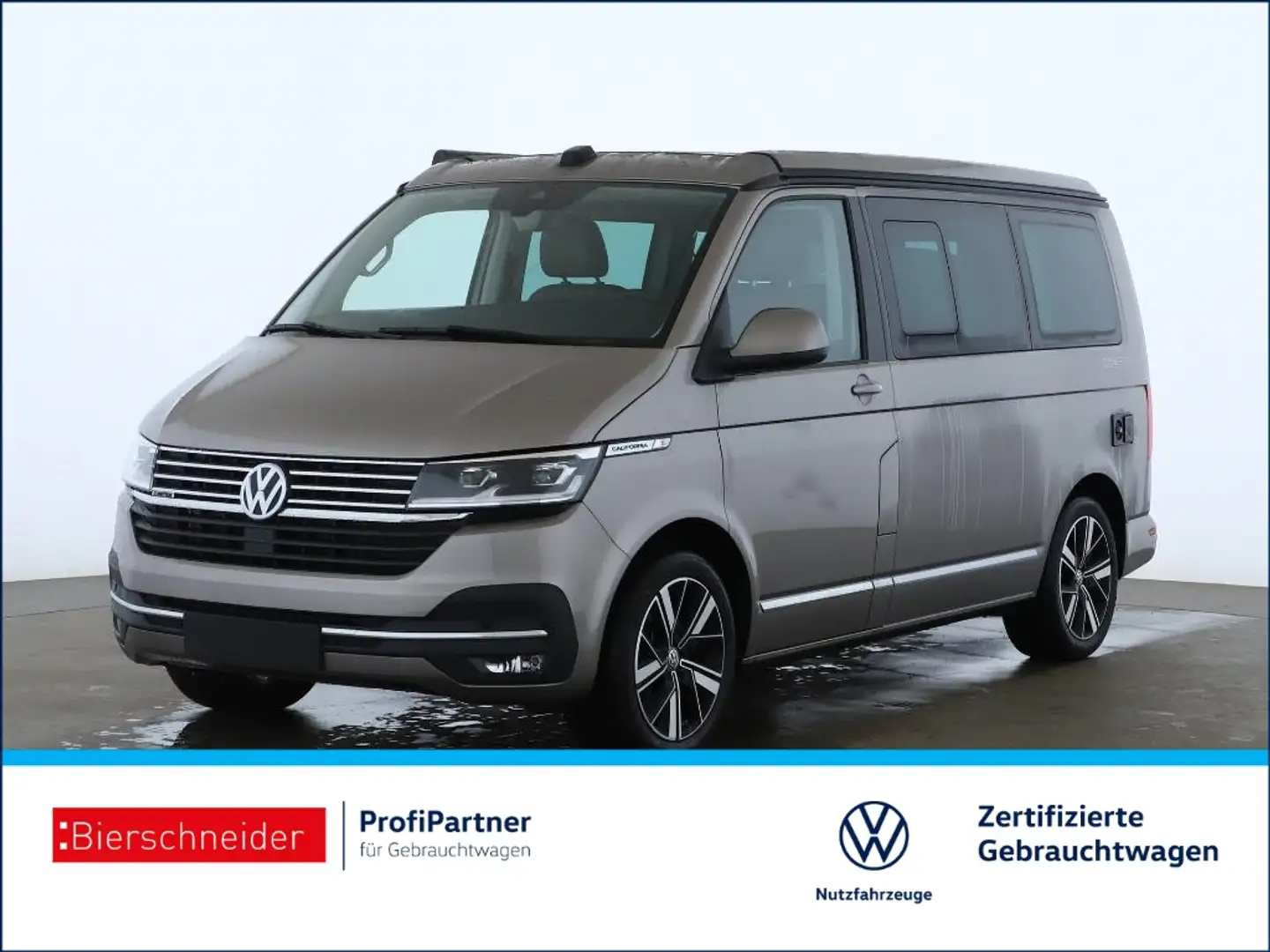 Volkswagen T6.1 California 2.0 TDI DSG 4Mo. Ocean 5.-J.-GAR ACC AHK KAMERA AL Beige - 1