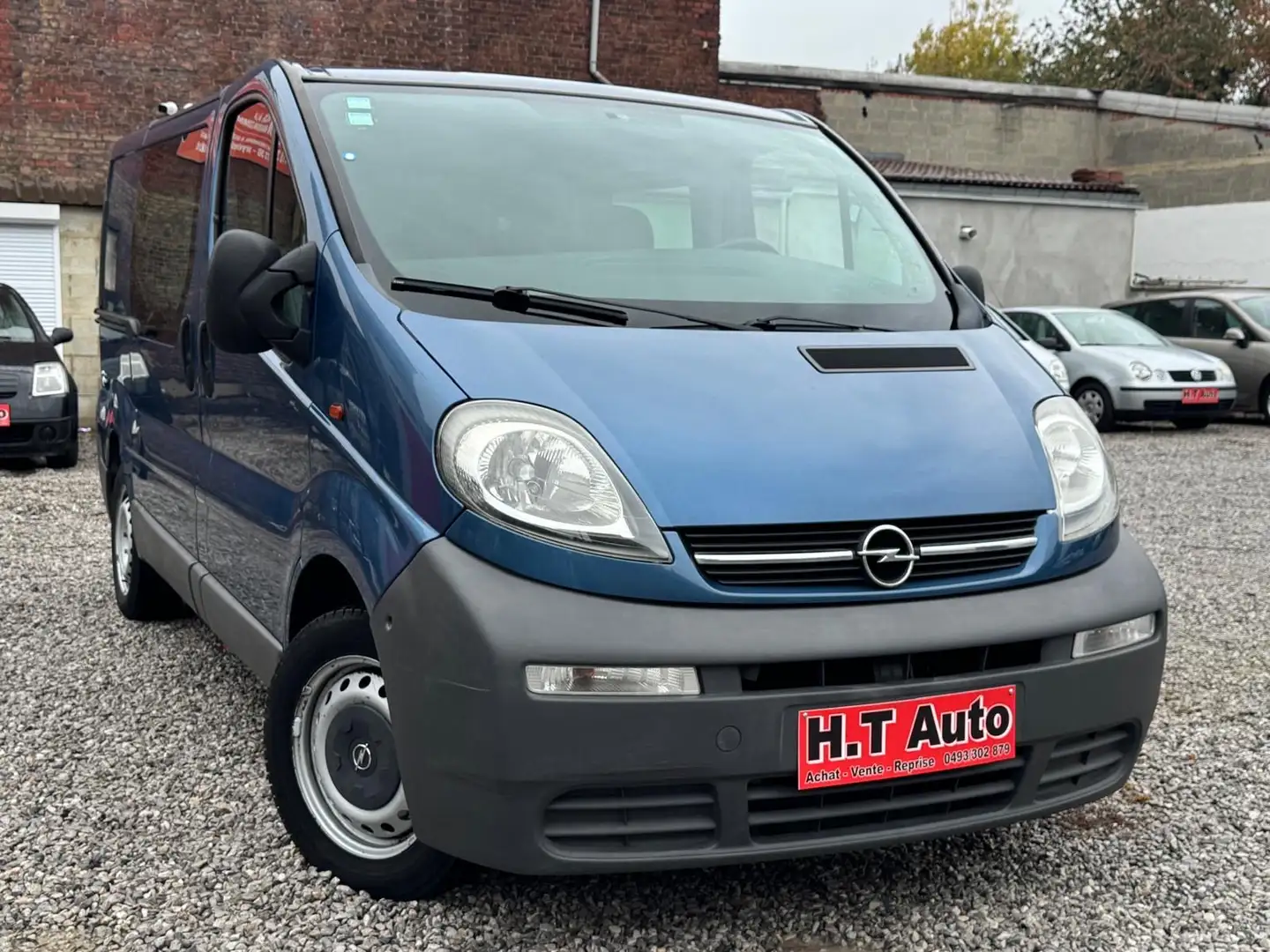 Opel Vivaro 1.9 CDTi/Double cabine/Utilitaire/5 places Bleu - 2
