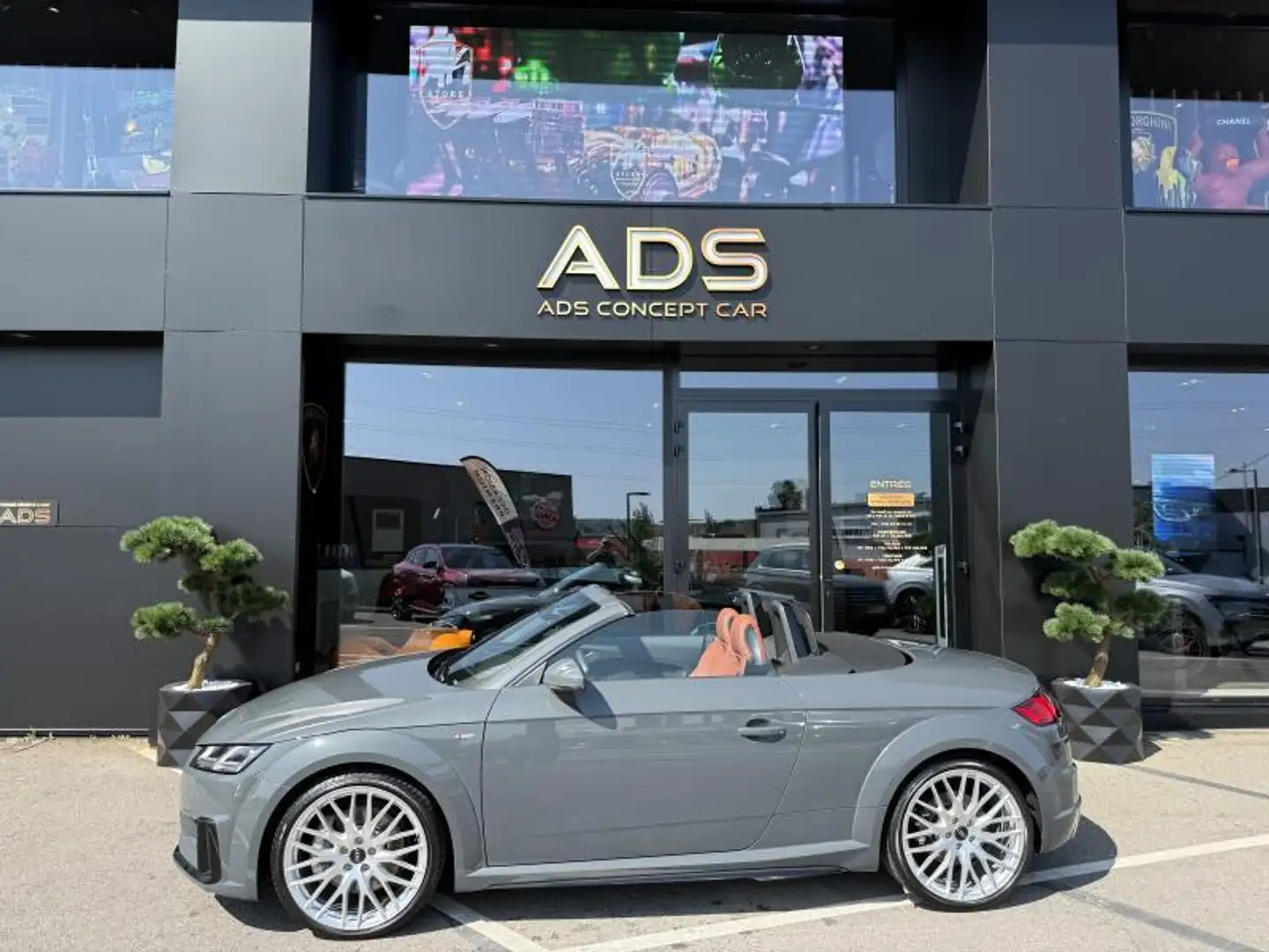 Audi TT Roadster 45 TFSI quattro S tro Gris - 2