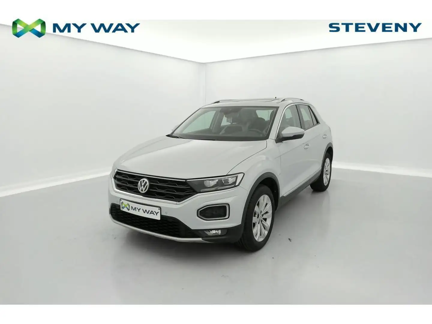 Volkswagen T-Roc T-Roc Elegance 1.5 TSI  110 kW (150 ch) 6 vitesses Gris - 1