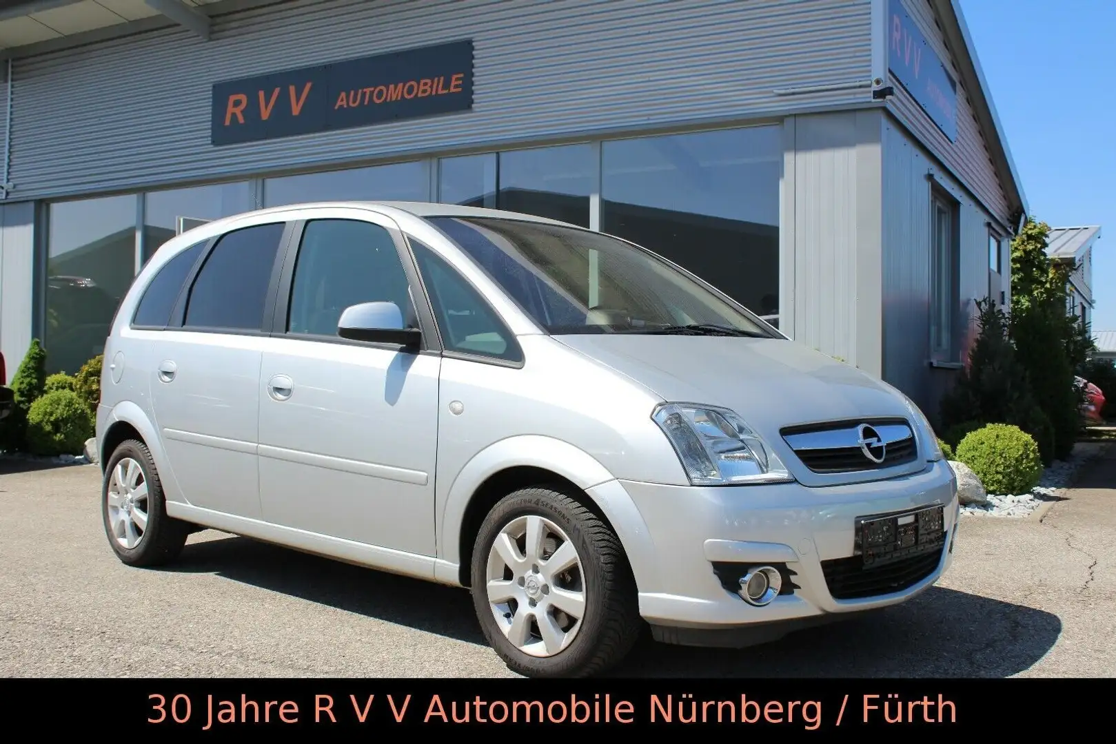 Opel Meriva 1.6 Cosmo, Alu, 2.Hand, TÜV neu Argent - 2