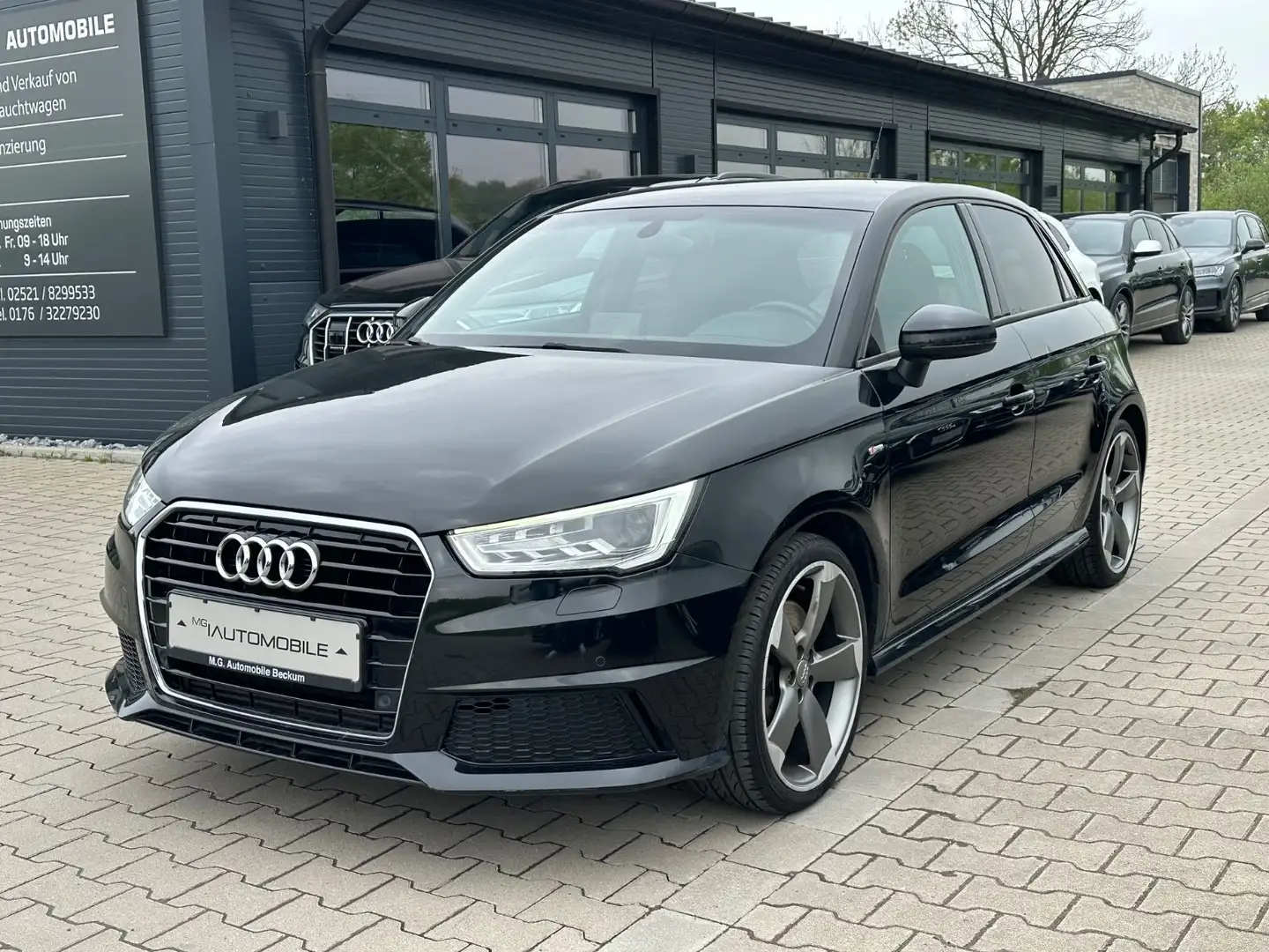 Audi A1 Sportback 1.8 TFSI S tronic - S LINE / ROTOR Nero - 2