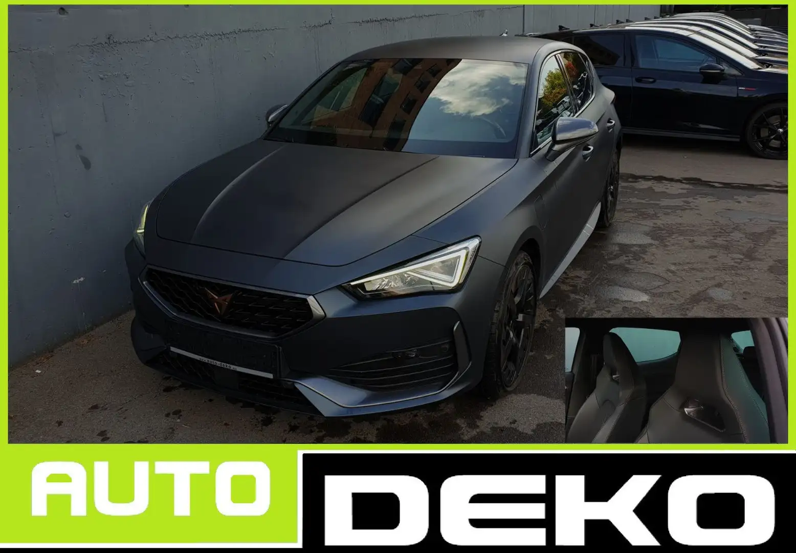 CUPRA Leon 1.4 e-HYBRID DSG Virtual/SSL/ACC/Kamera/19 Gris - 1
