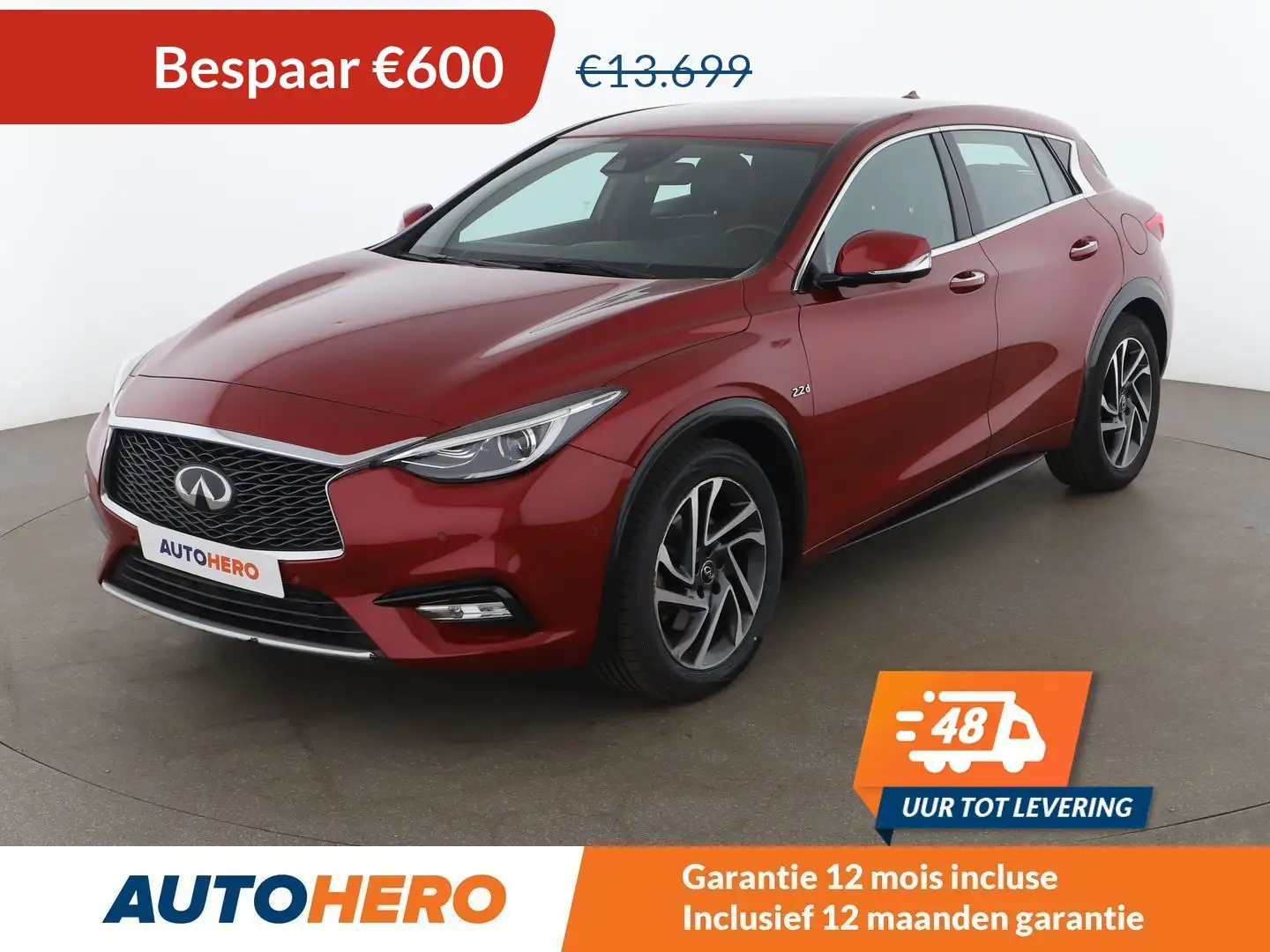 Infiniti Q30 2.2 Diesel Premium City Black Red - 1