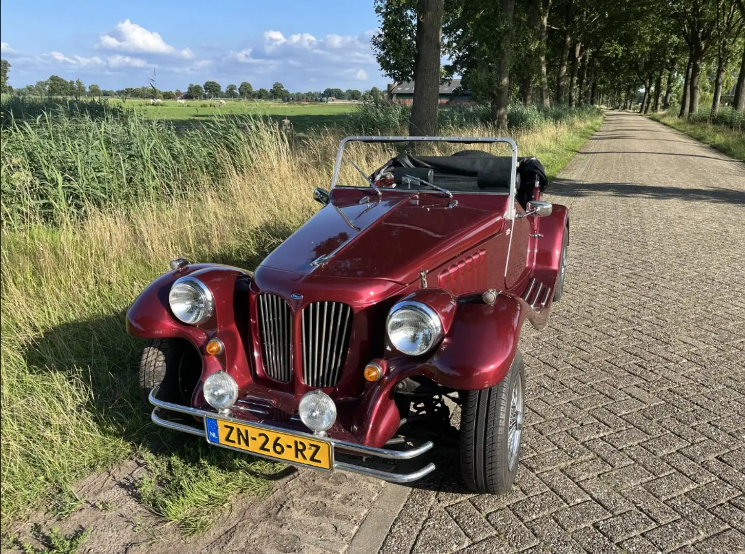 Overig Pilgrim Bulldog Roadster 1600 - cabrio Rood - 2