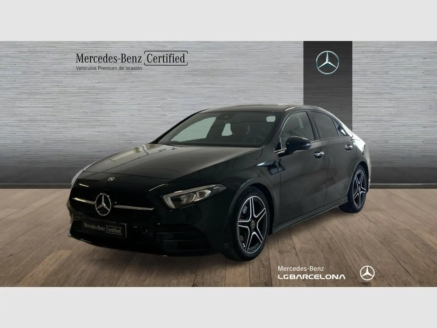 Mercedes-Benz A 200 d Sedan AMG Line (EURO 6d) Noir - 1