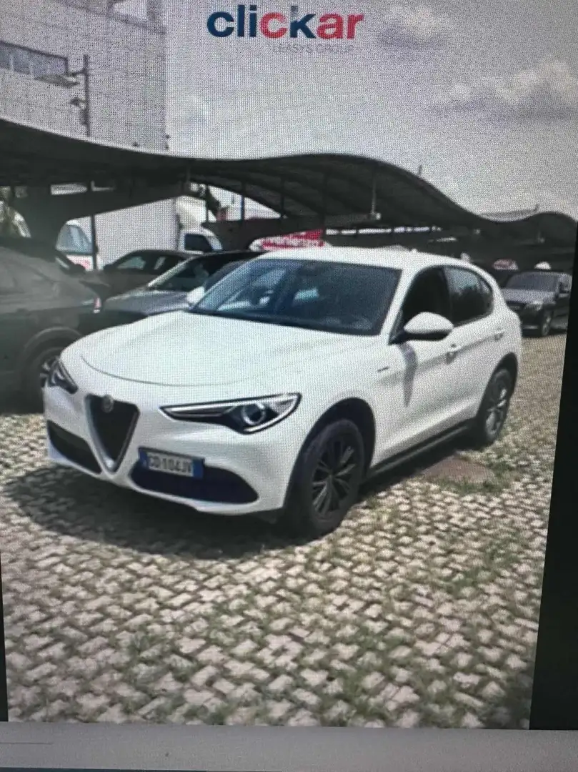 Alfa Romeo Stelvio 2.2 Turbodiesel 160 CV AT8 RWD Super Bianco - 1