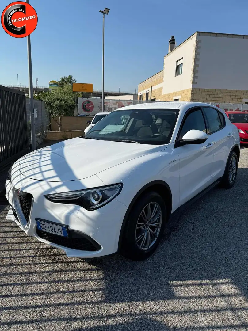Alfa Romeo Stelvio 2.2 Turbodiesel 160 CV AT8 RWD Super Wit - 1