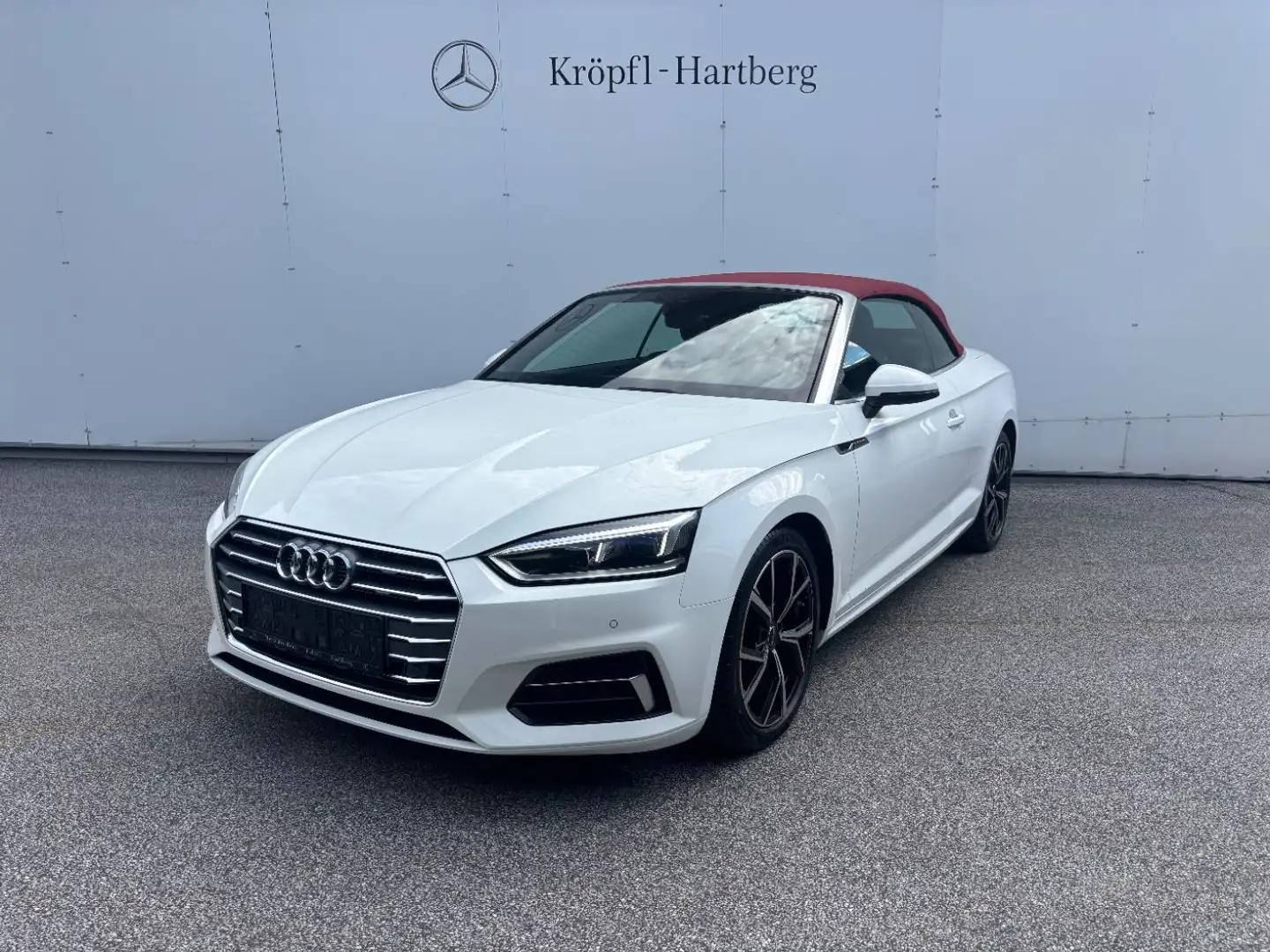 Audi A5 35 Tdi Cabrio Leder AUT Klima Weiß - 2