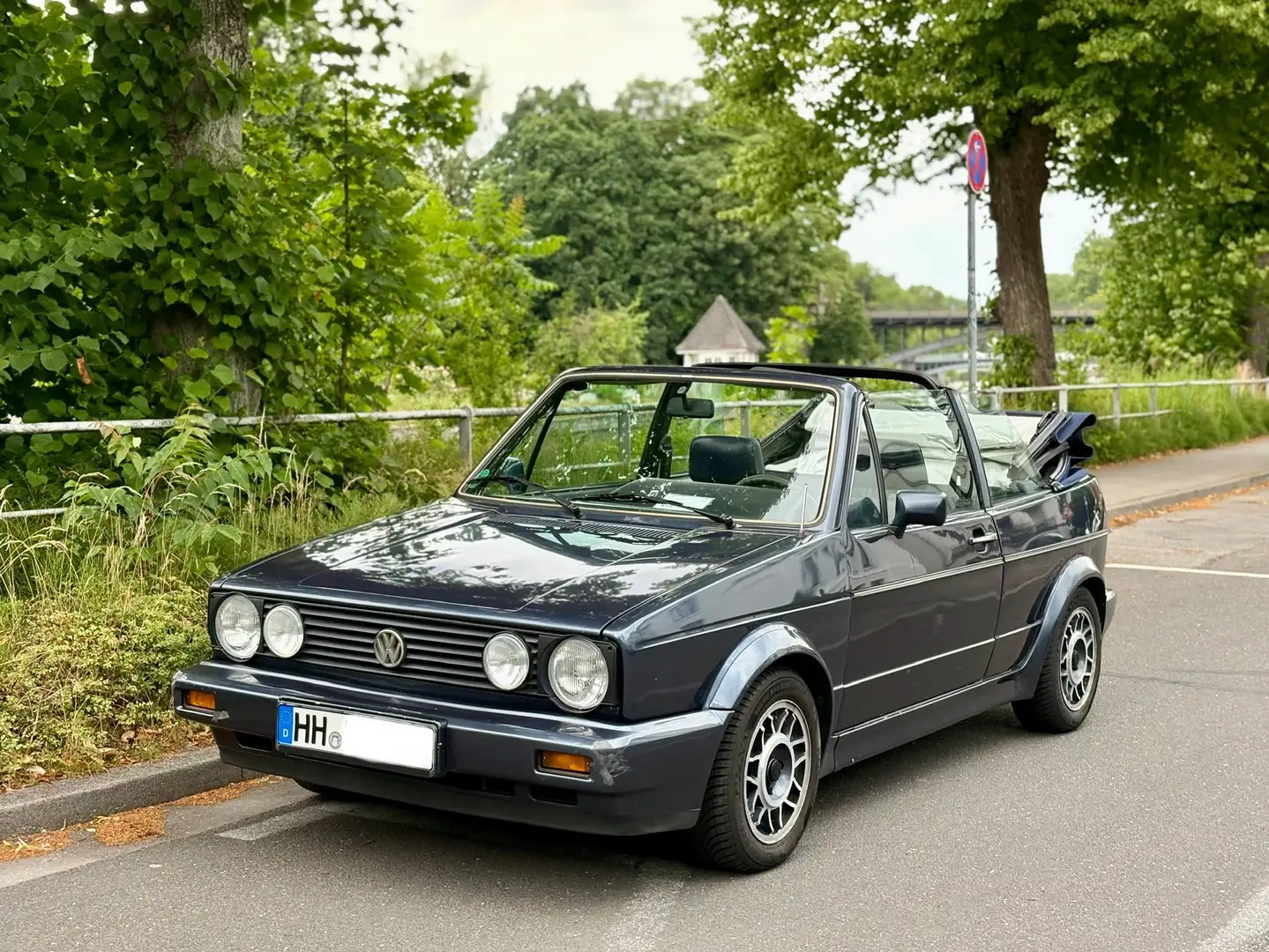 Volkswagen Golf Cabriolet Golf Cabrio Bleu - 1