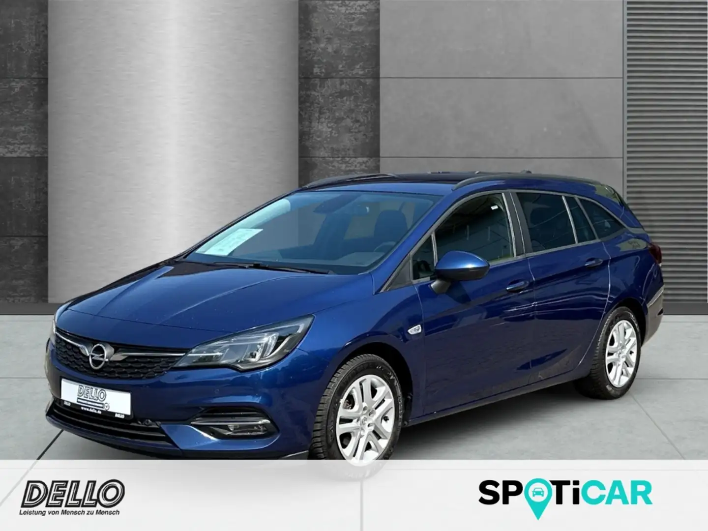 Opel Astra ST 1.4T Business AHK-abnehmbar Navi LED Apple CarP Blau - 1