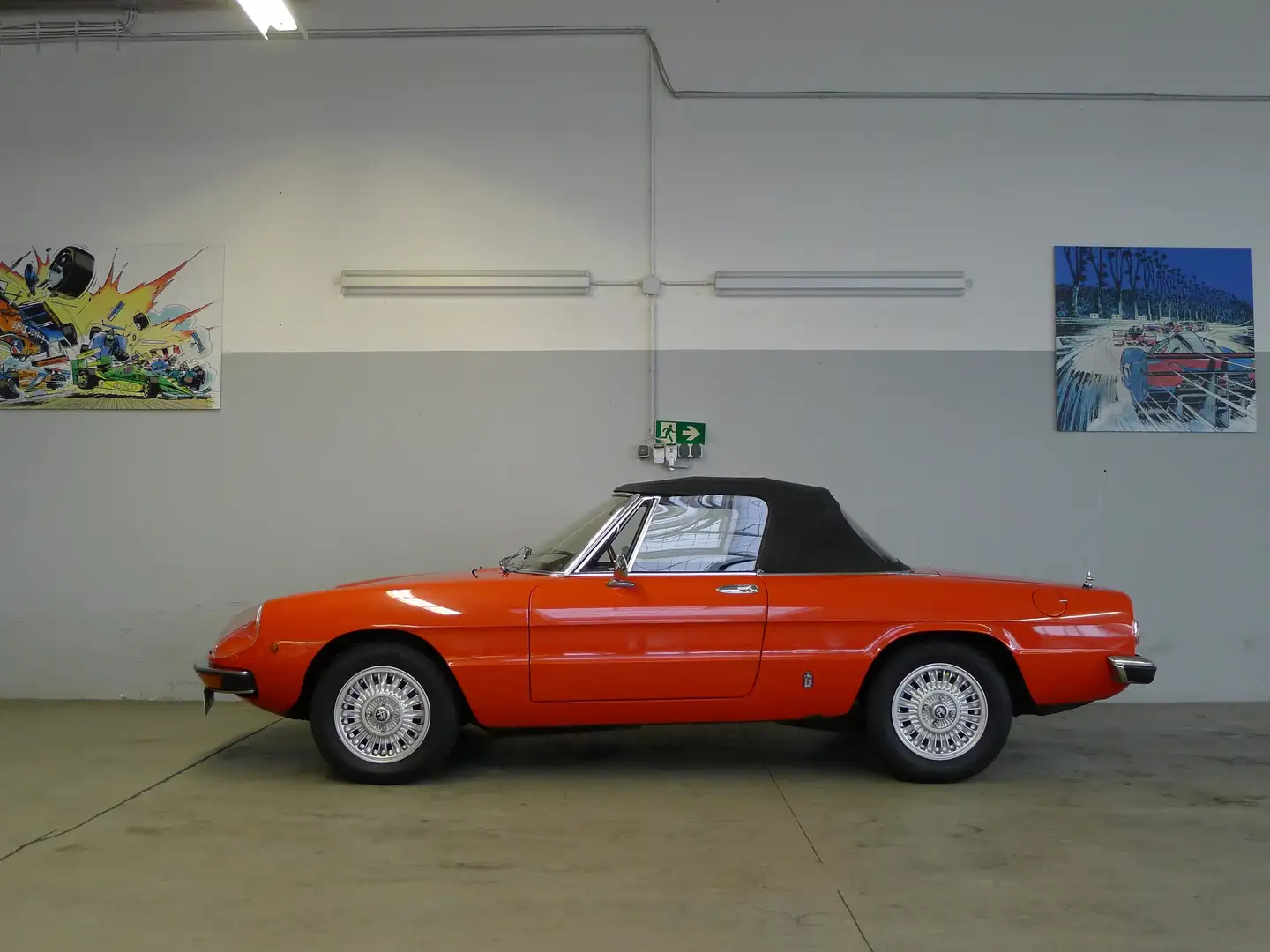 Alfa Romeo Spider 2000,ungeschweisstes Original, Erstlack, Rojo - 1