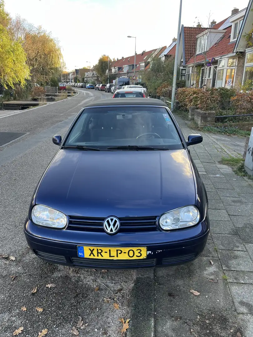 Volkswagen Golf Cabriolet Cabrio 2.0 Highline Blue - 1