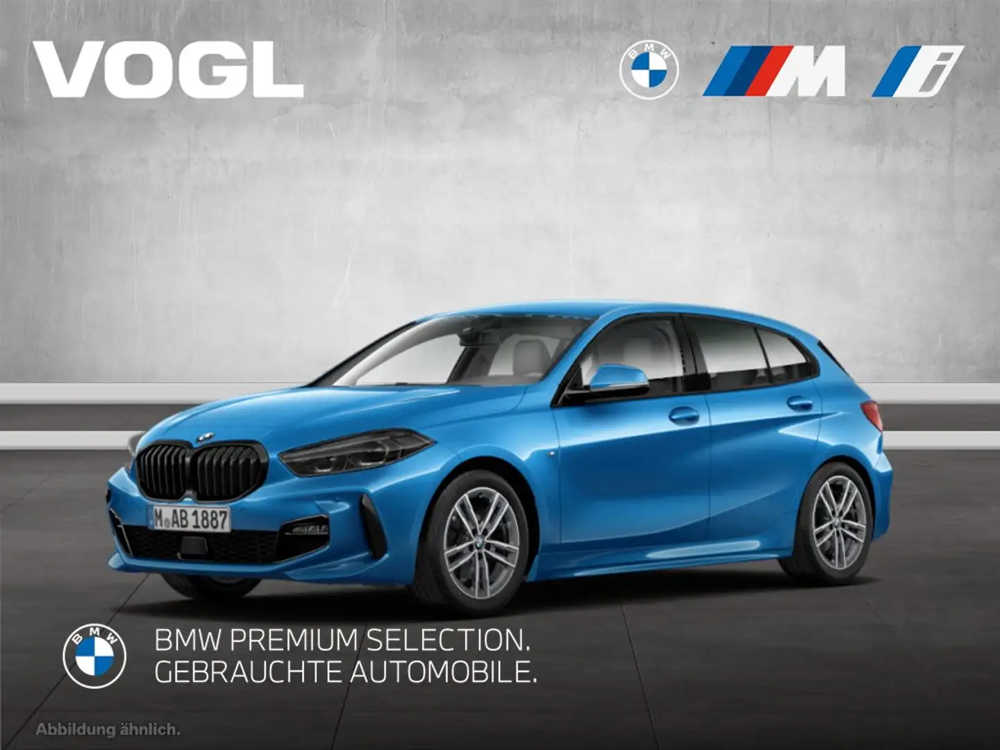 BMW 118 i Hatch Blau - 1