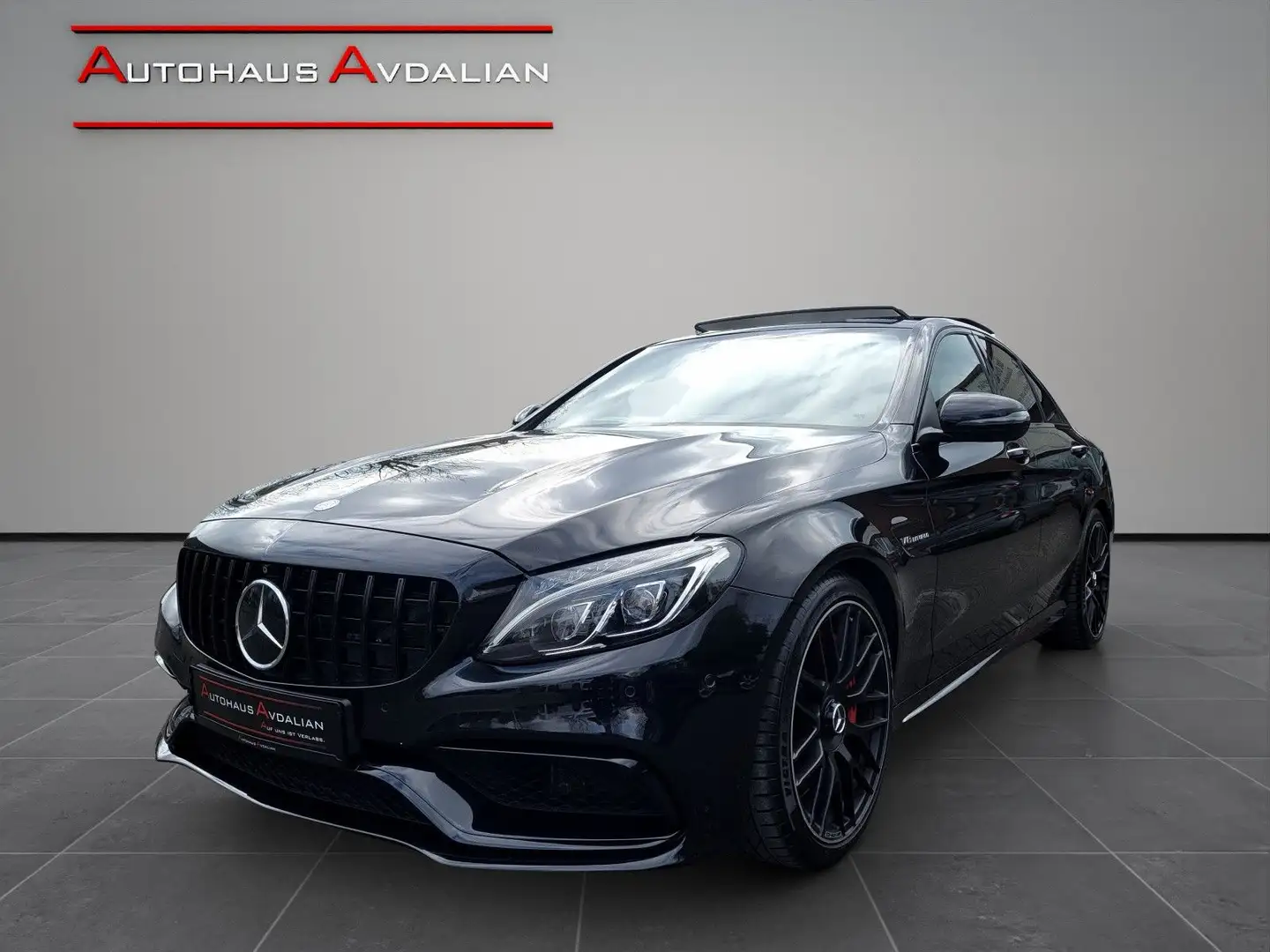 Mercedes-Benz C 63 AMG C 63 S AMG Lim. 360°|PANO|PERF-ABGAS|HUD|CARBON Noir - 1