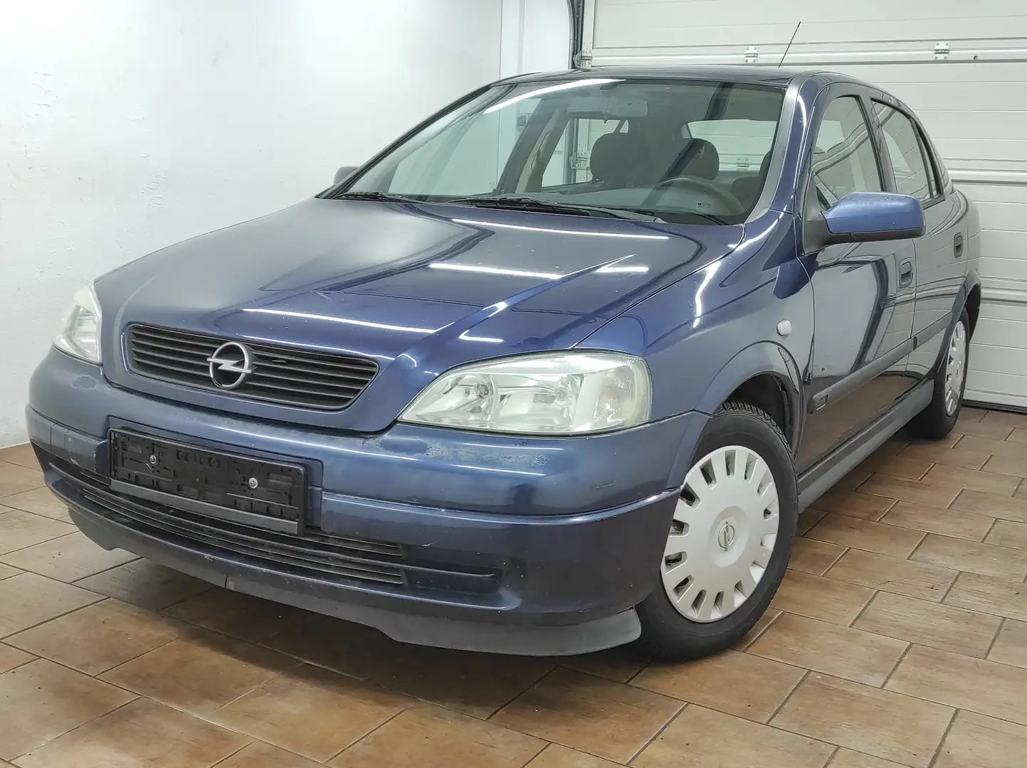 Opel Astra G 1.6 *TÜV NEU* KLIMA SERVO ABS M+S SELECTION Blau - 2