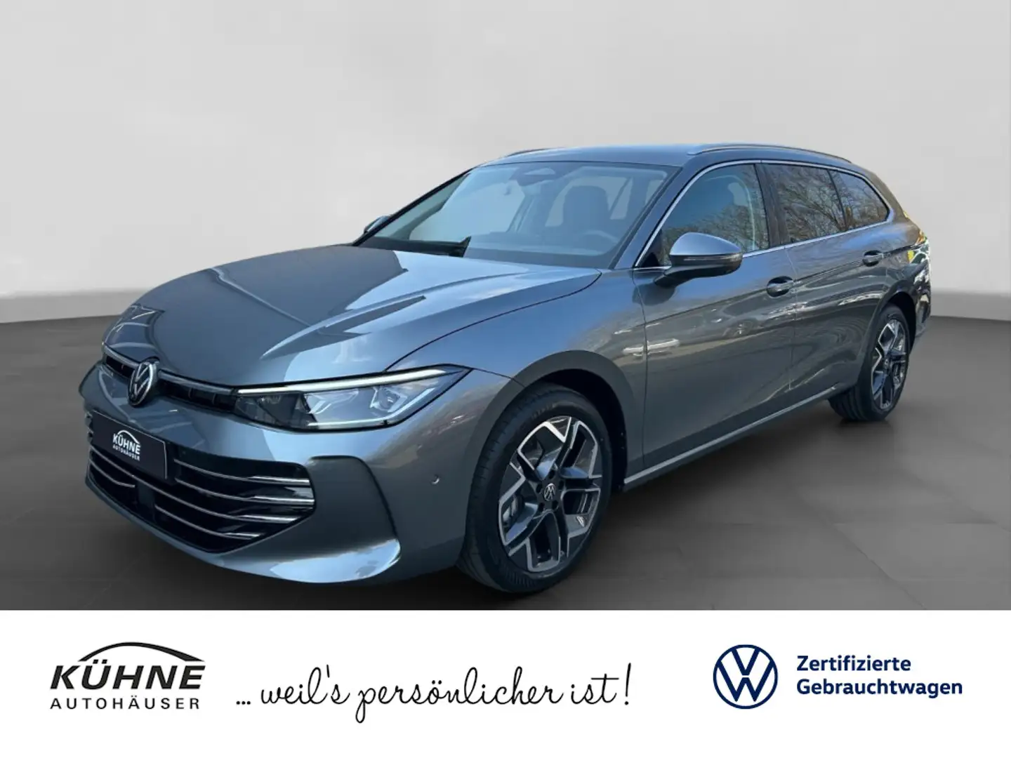 Volkswagen Passat Variant Elegance 2.0 TDI DSG 4M | LEDER Grau - 1