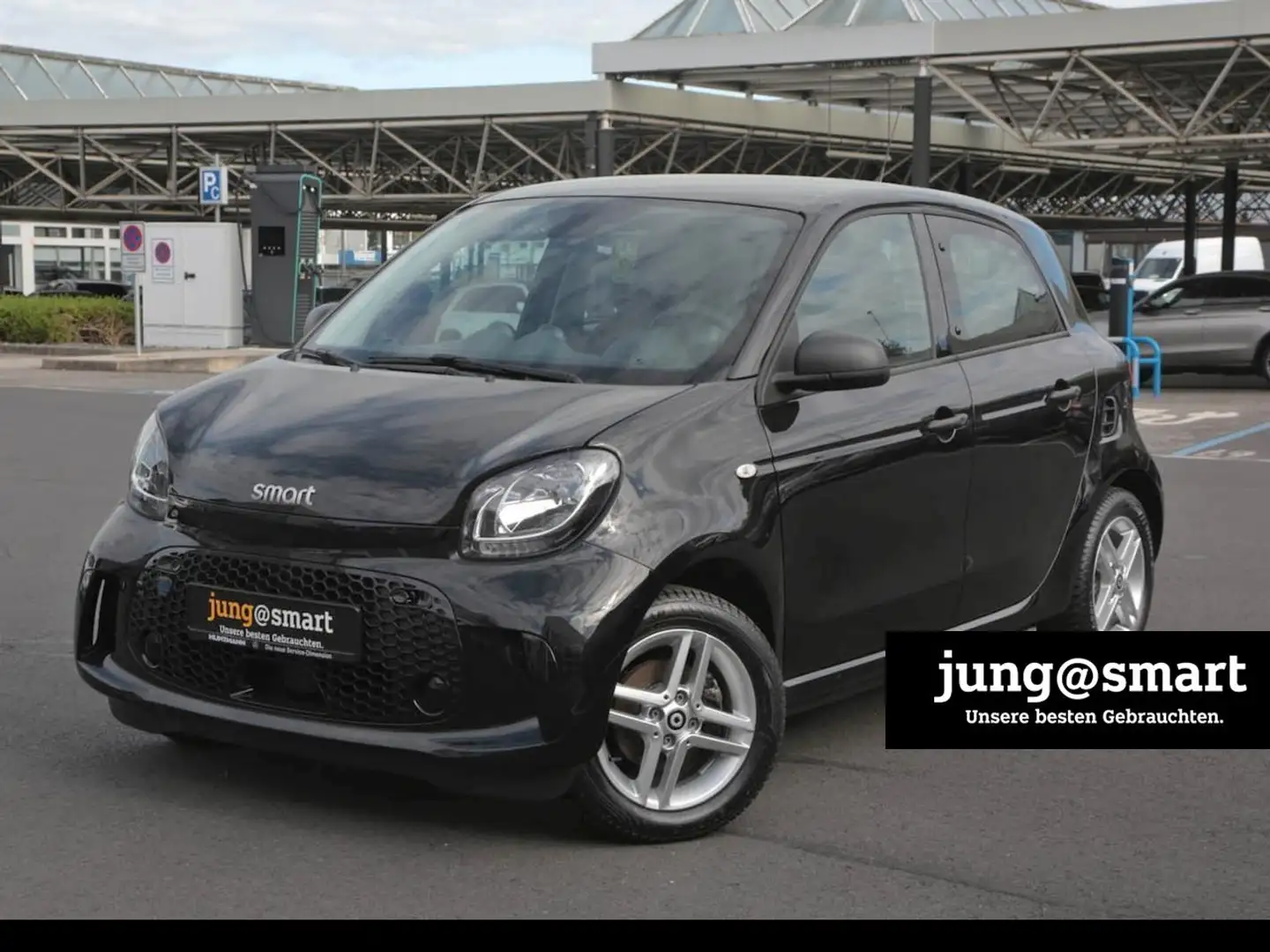 smart forFour EQ  plus-Paket Cool & Audio Volldach 22kw Schwarz - 1