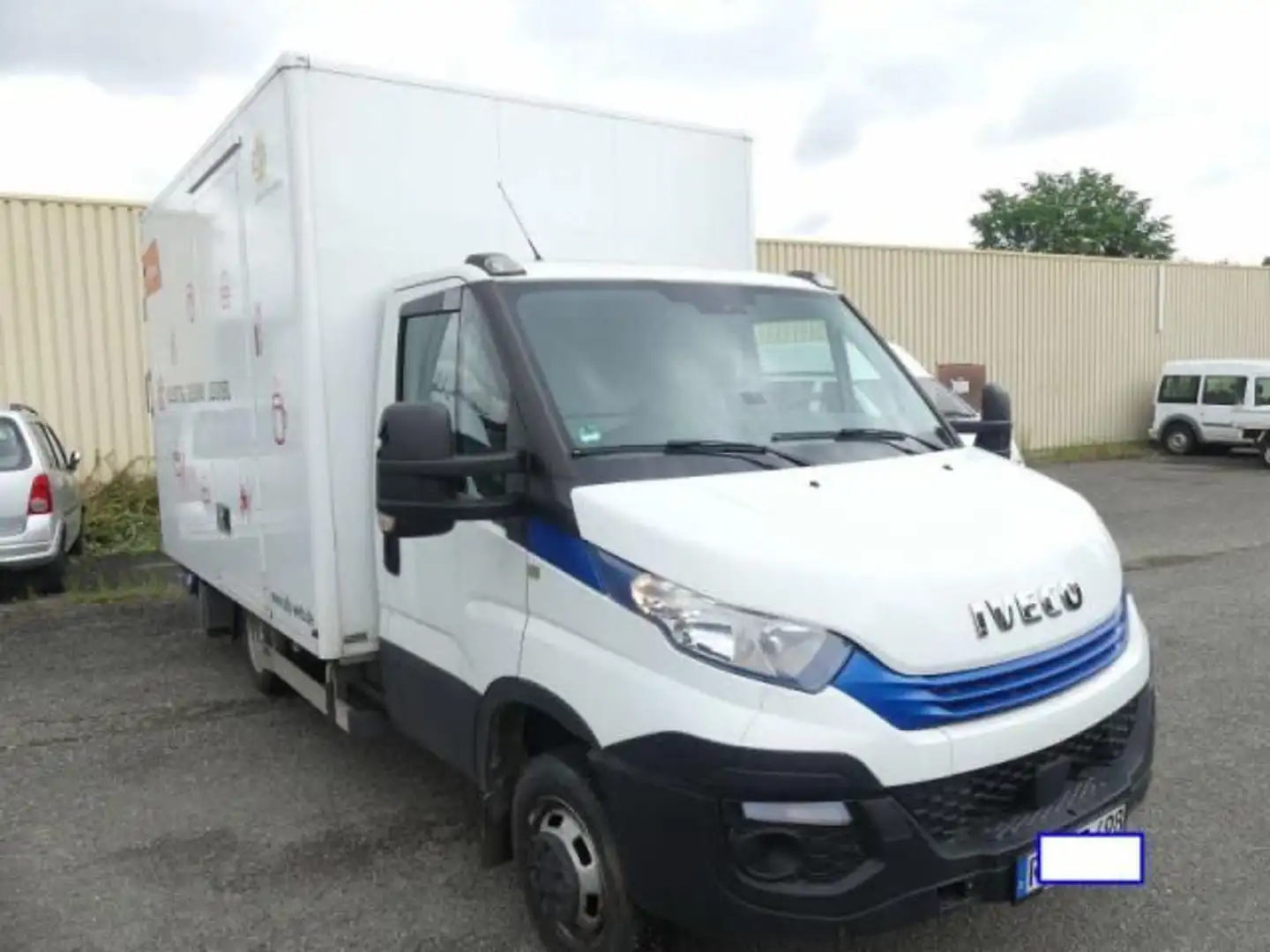 Iveco Daily  Einzelkabine Koffer  LBW 50 C 14 CNG Wit - 2