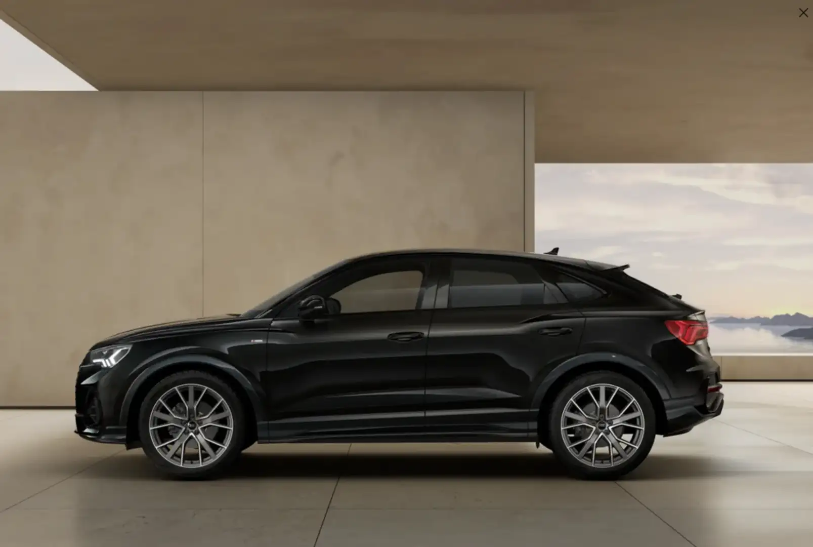 Audi Q3 Sportback 35 TFSI Black line S tronic Noir - 2