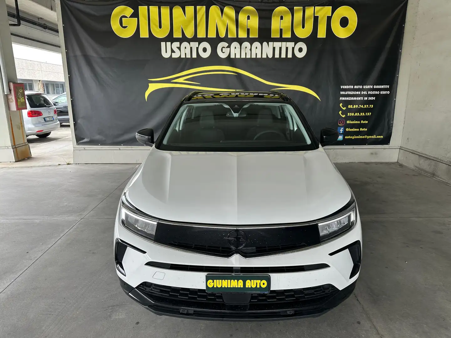 Opel Grandland Grandland 1.2 hybrid GS s Bianco - 2