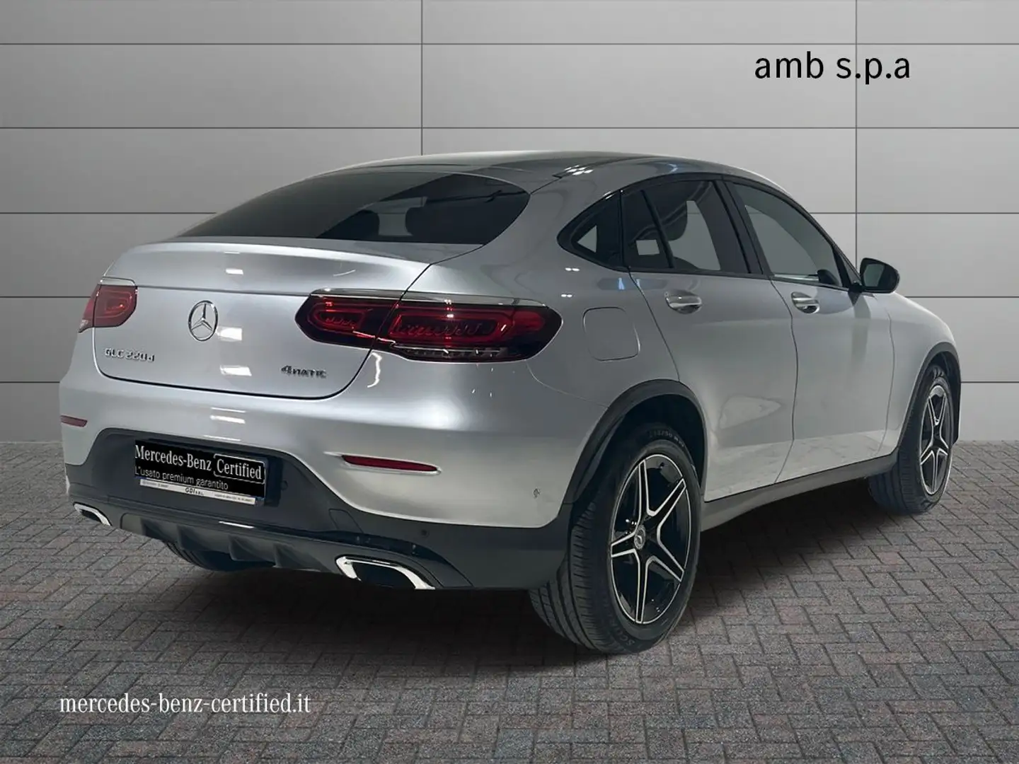 Mercedes-Benz GLC 220 GLC 220 d 4Matic Coupé Premium Argento - 2