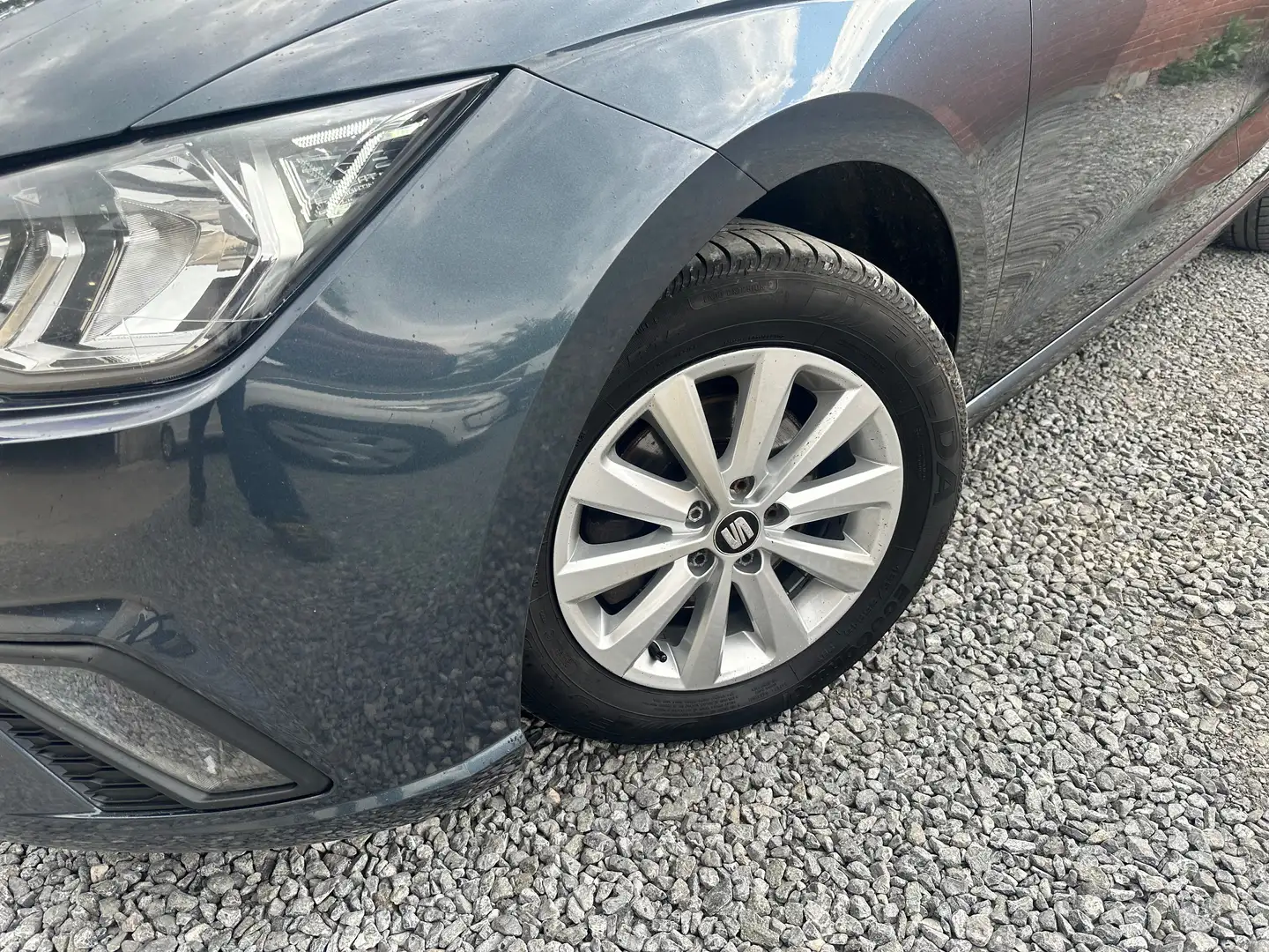 SEAT Ibiza 1.6 CR TDI Style (EU6.2) / 1 AN DE GARANTIE Grijs - 2