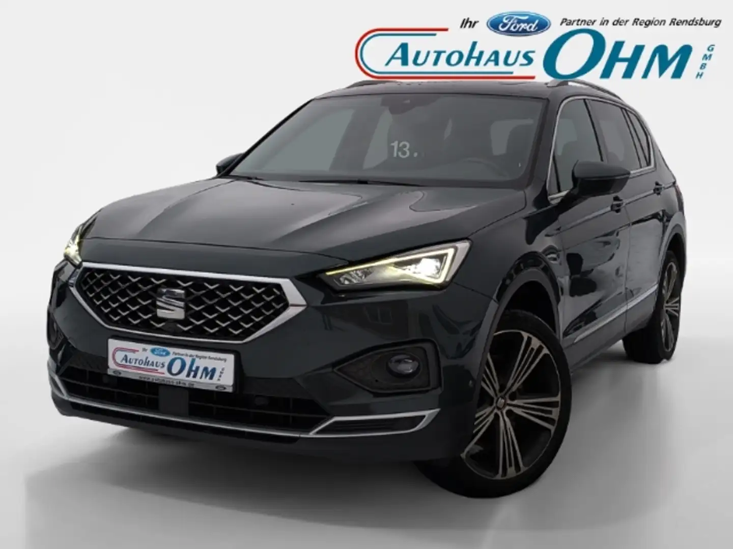 SEAT Tarraco Xcellence 4Drive 7 Sitzer - AHK - 360°- PANO - Grün - 1