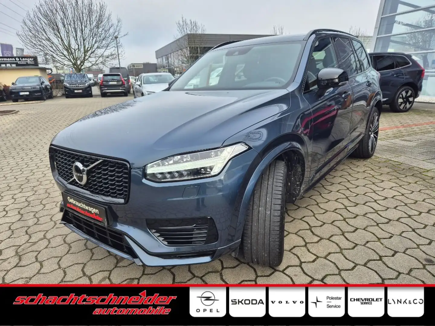 Volvo XC90 T8 AWD R-Design Express.+22Zoll+Xenium+AHK+ Azul - 1