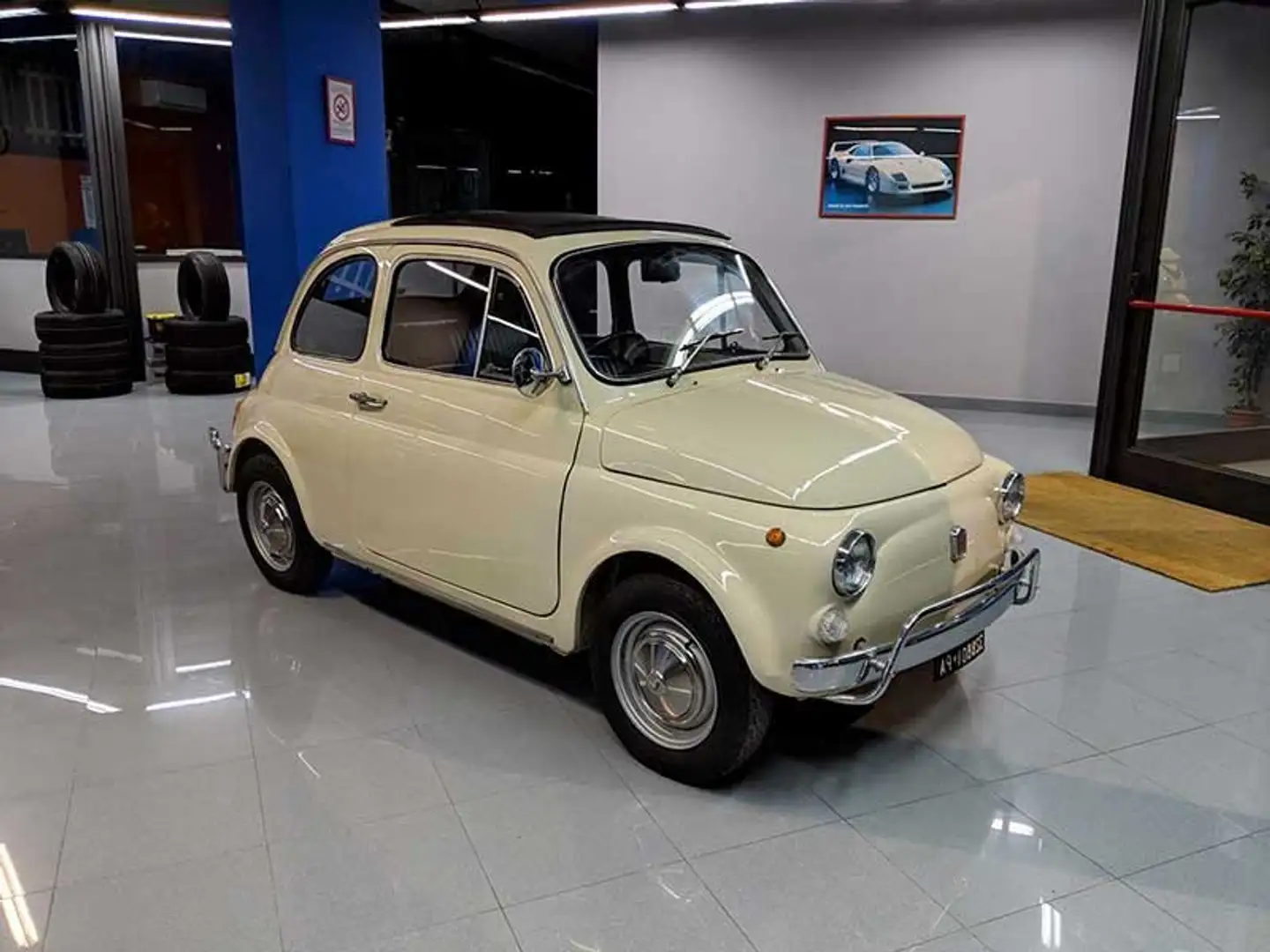 Fiat 500 FIAT 100F Beige - 1