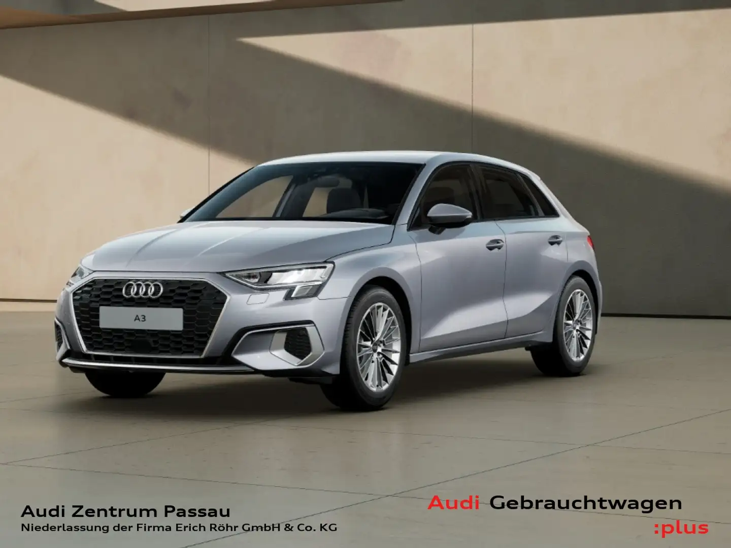 Audi A3 Sportback 35 TFSI advanced LED PDC GRA SHZ DAB Argent - 1