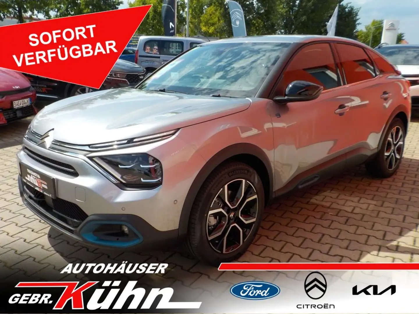 Citroen C4 e-C4 Elektro 136 Shine + Kälte-Paket ! Grey - 1