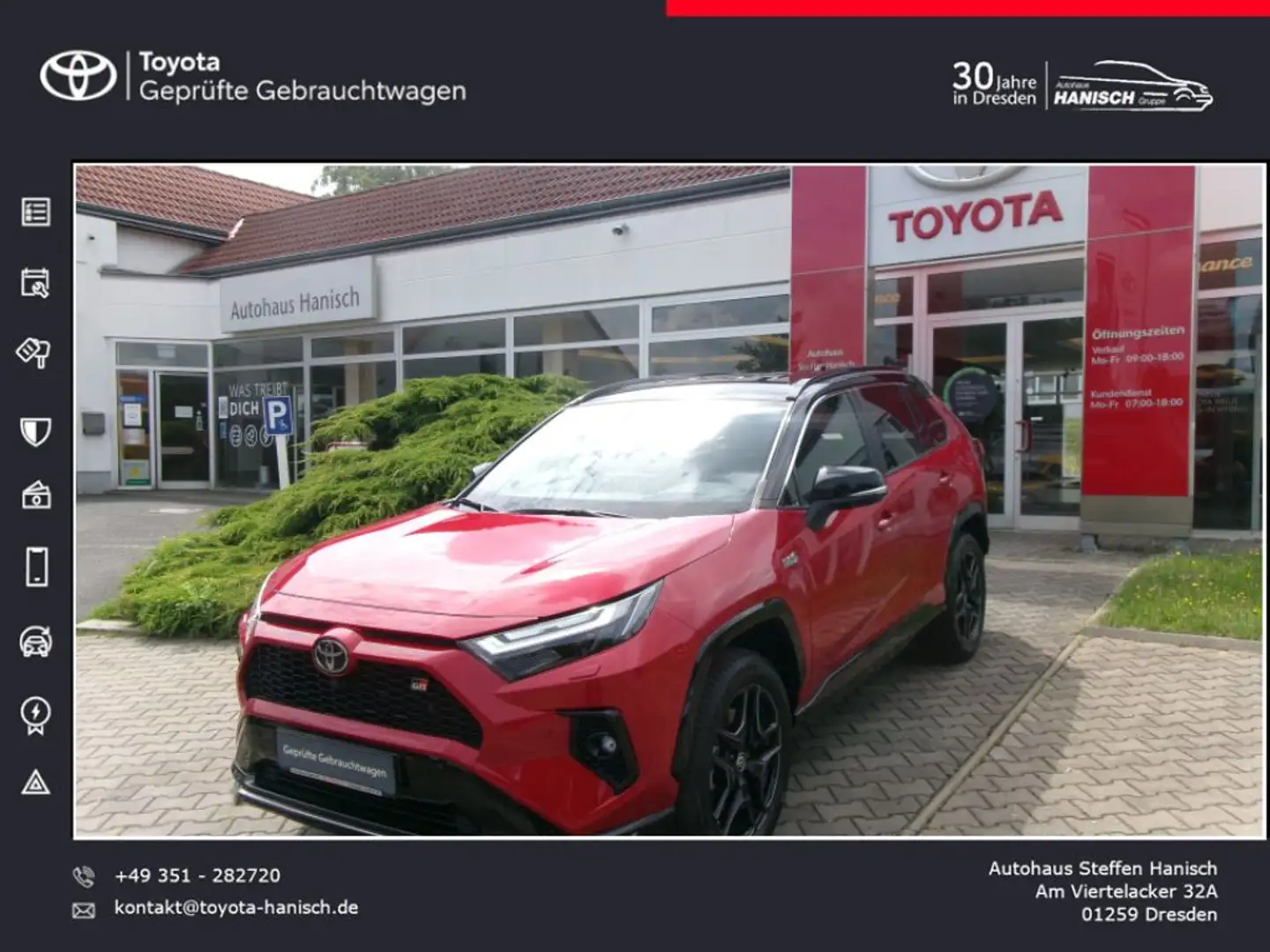 Toyota RAV 4 Plug-in-Hybrid GR SPORT Rot - 1