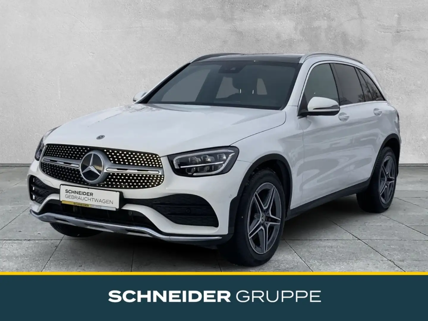 Mercedes-Benz GLC 200 d 4Matic NAVI+PDC+SHZ+KLIMA+AHZV+LED+DAB Blanc - 1