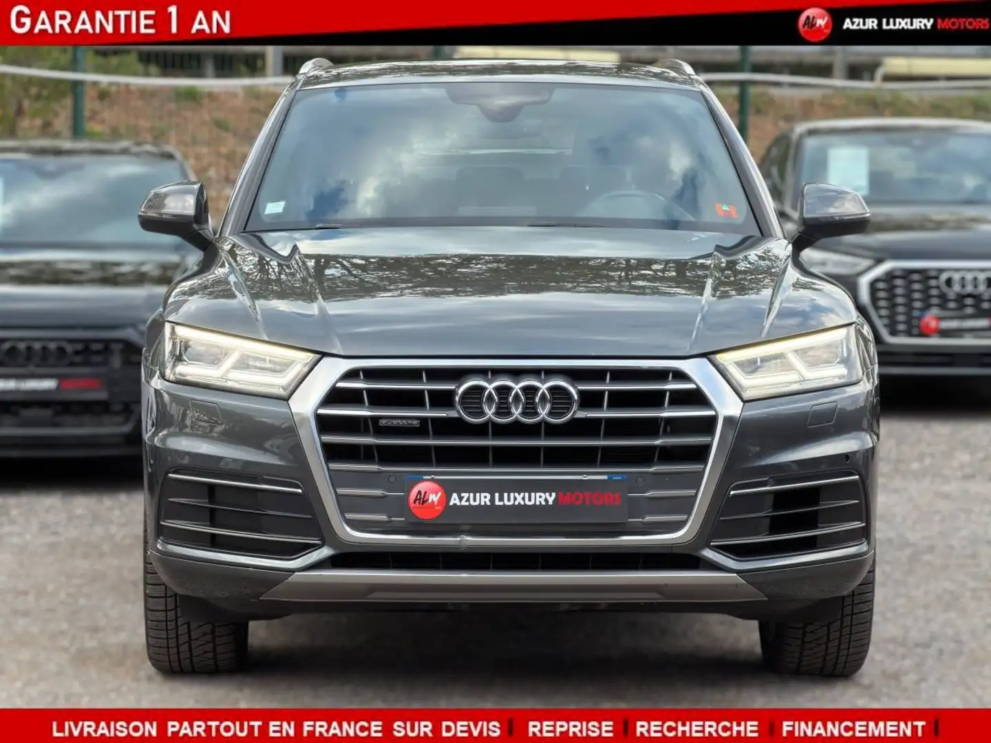 Audi Q5 II 3.0 V6 TDI 286ch S line quattro Grau - 2