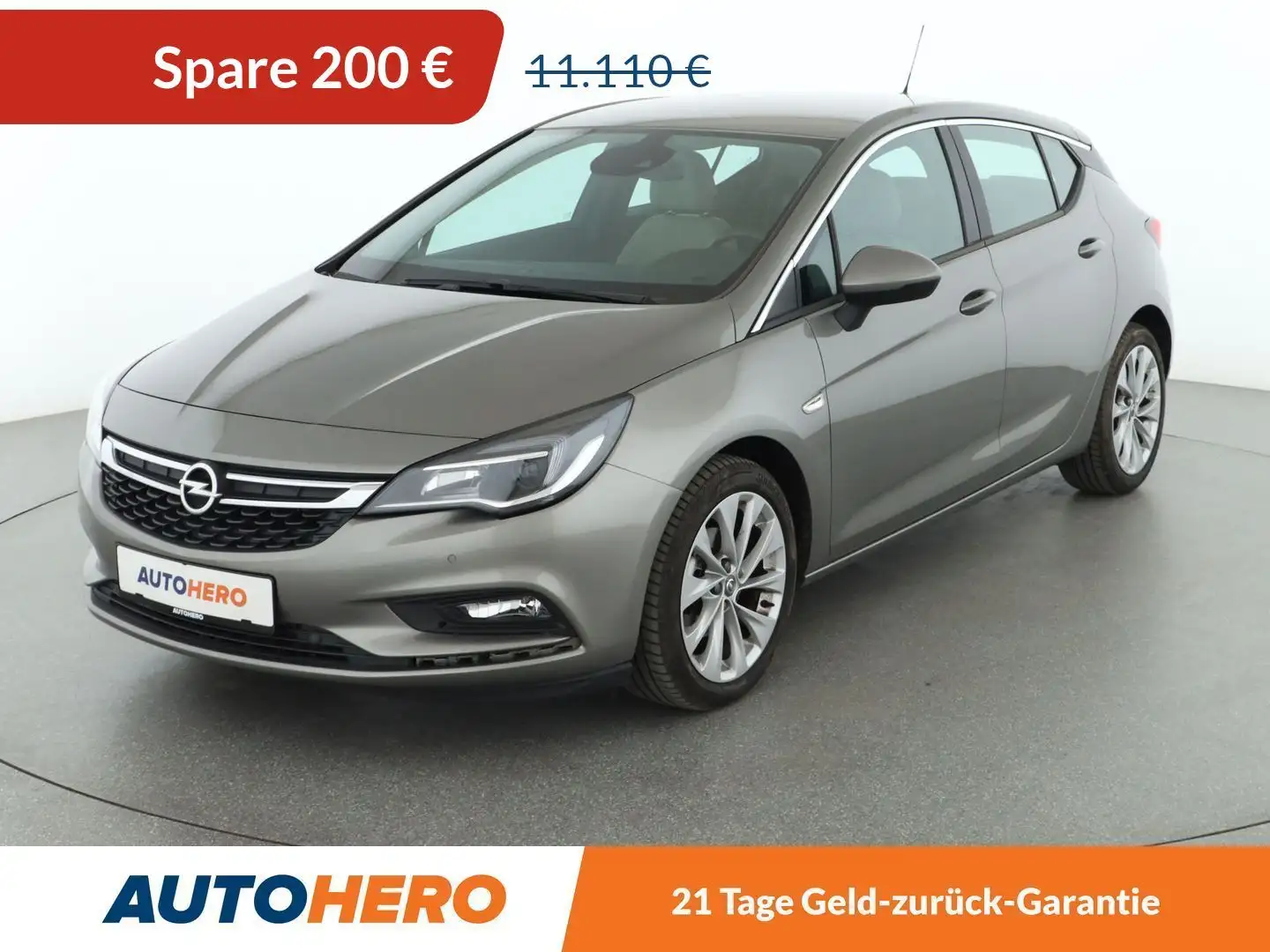 Opel Astra 1.4 SIDI Turbo Edition *TEMPO*PDC*SHZ*KLIMA* Grau - 1