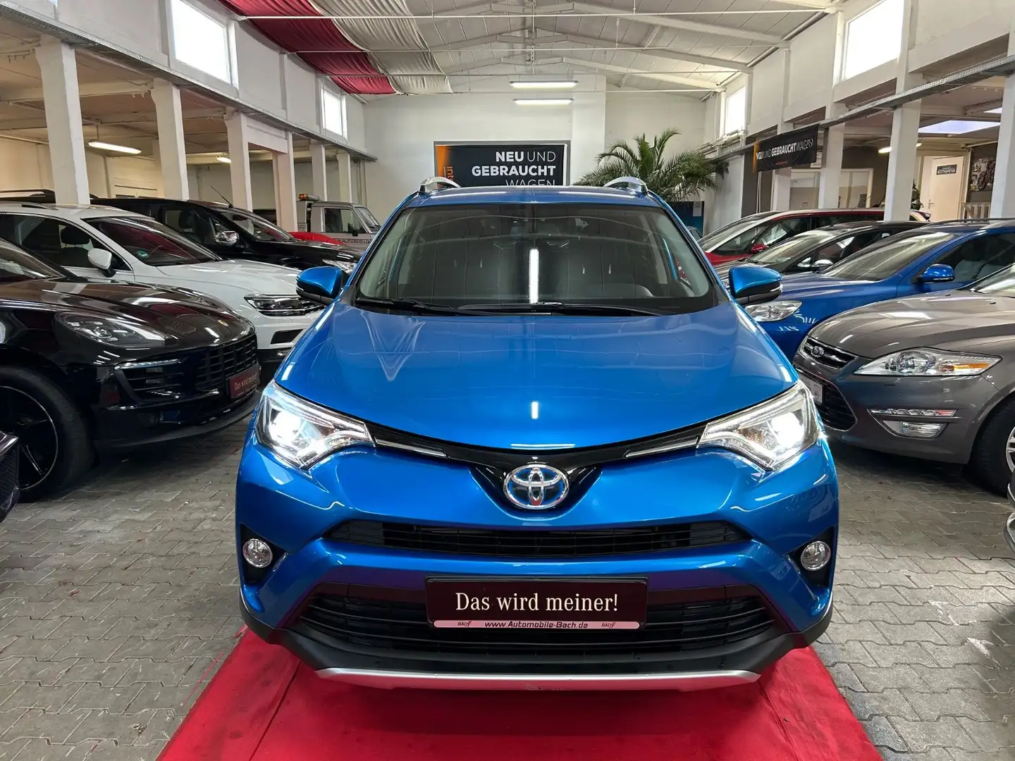 Toyota RAV 4 4 Hybrid Edition*TÜV NEU*LED*RFK* Bleu - 2