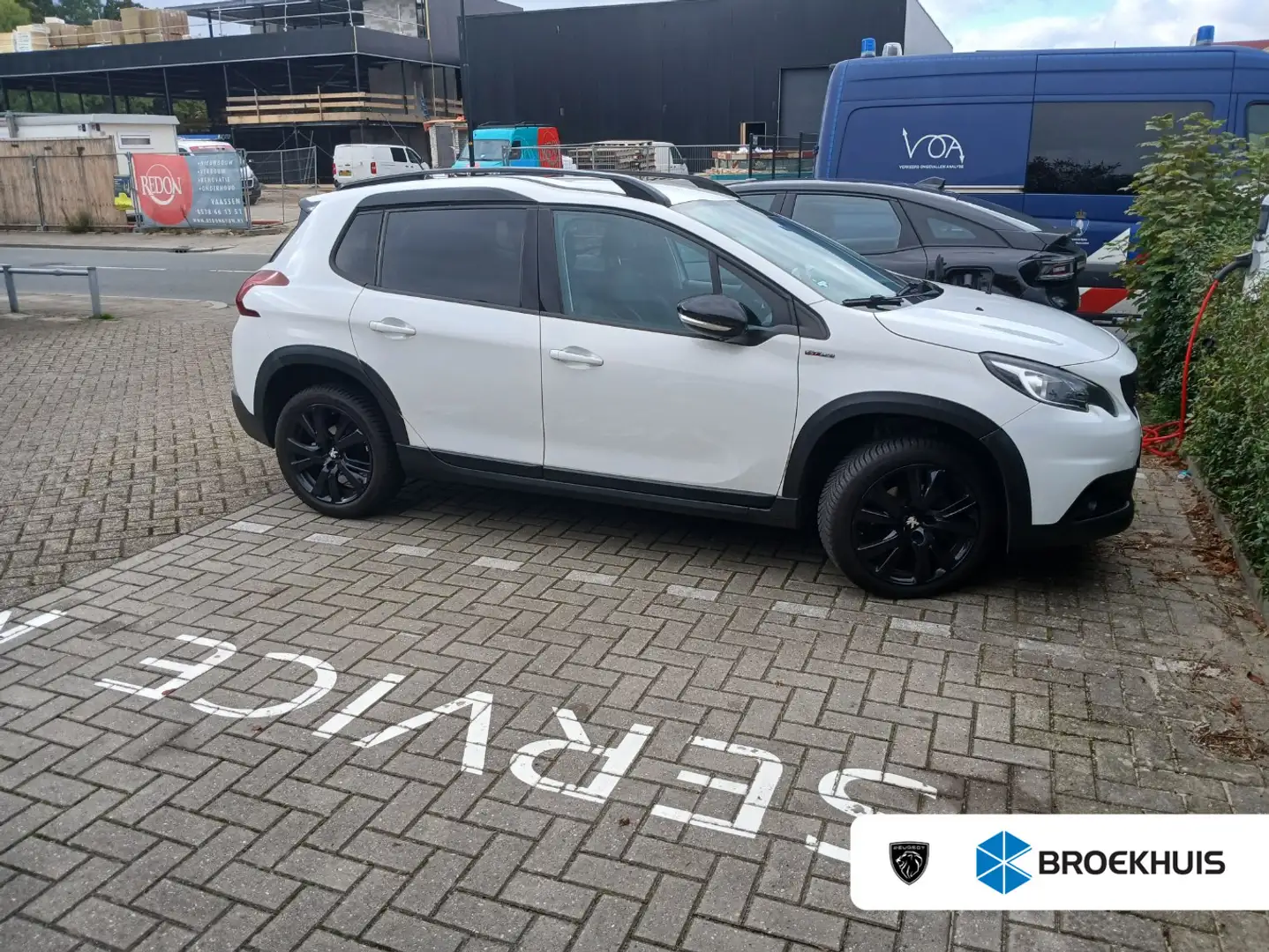 Peugeot 2008 1.2 PureTech GT-line | Achterbank in delen neerkla Blanc - 1