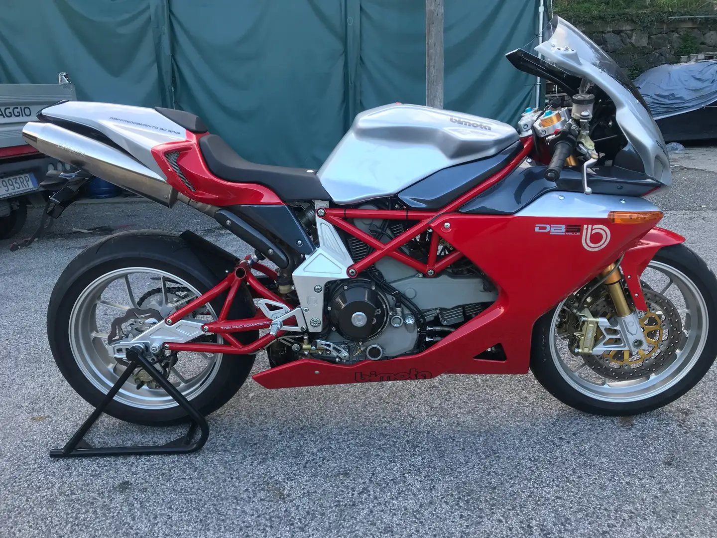 Bimota DB 5 1000 monoposto Czerwony - 1