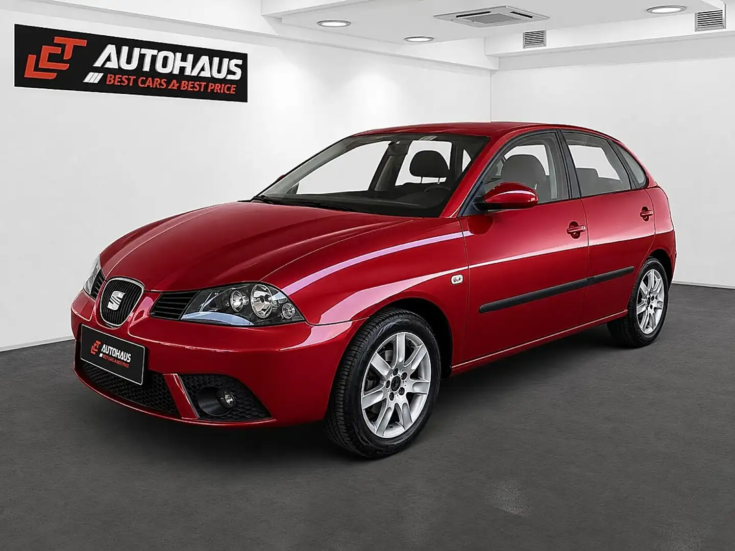 SEAT Ibiza Stylance 1,4 16V | PICKERL NEU BIS 05/2027 | Rot - 1