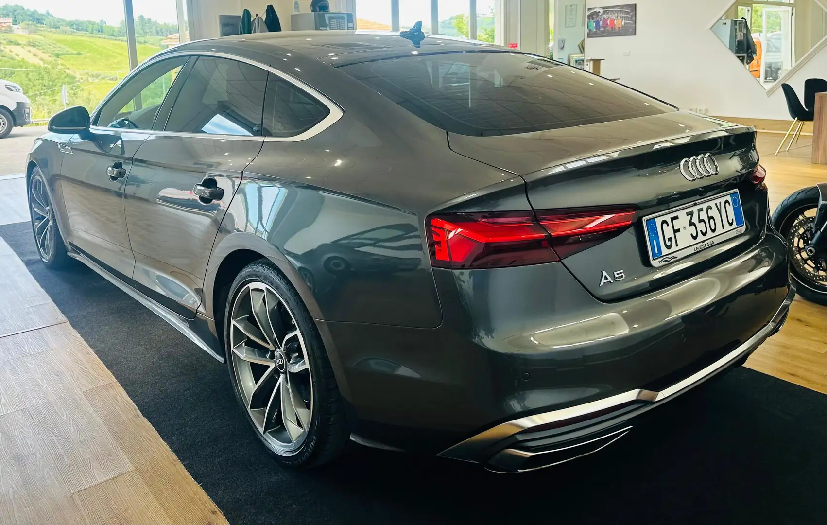 Audi A5 A5 Sportback 35 tdi S line edition 163cv s-tronic Grigio - 2