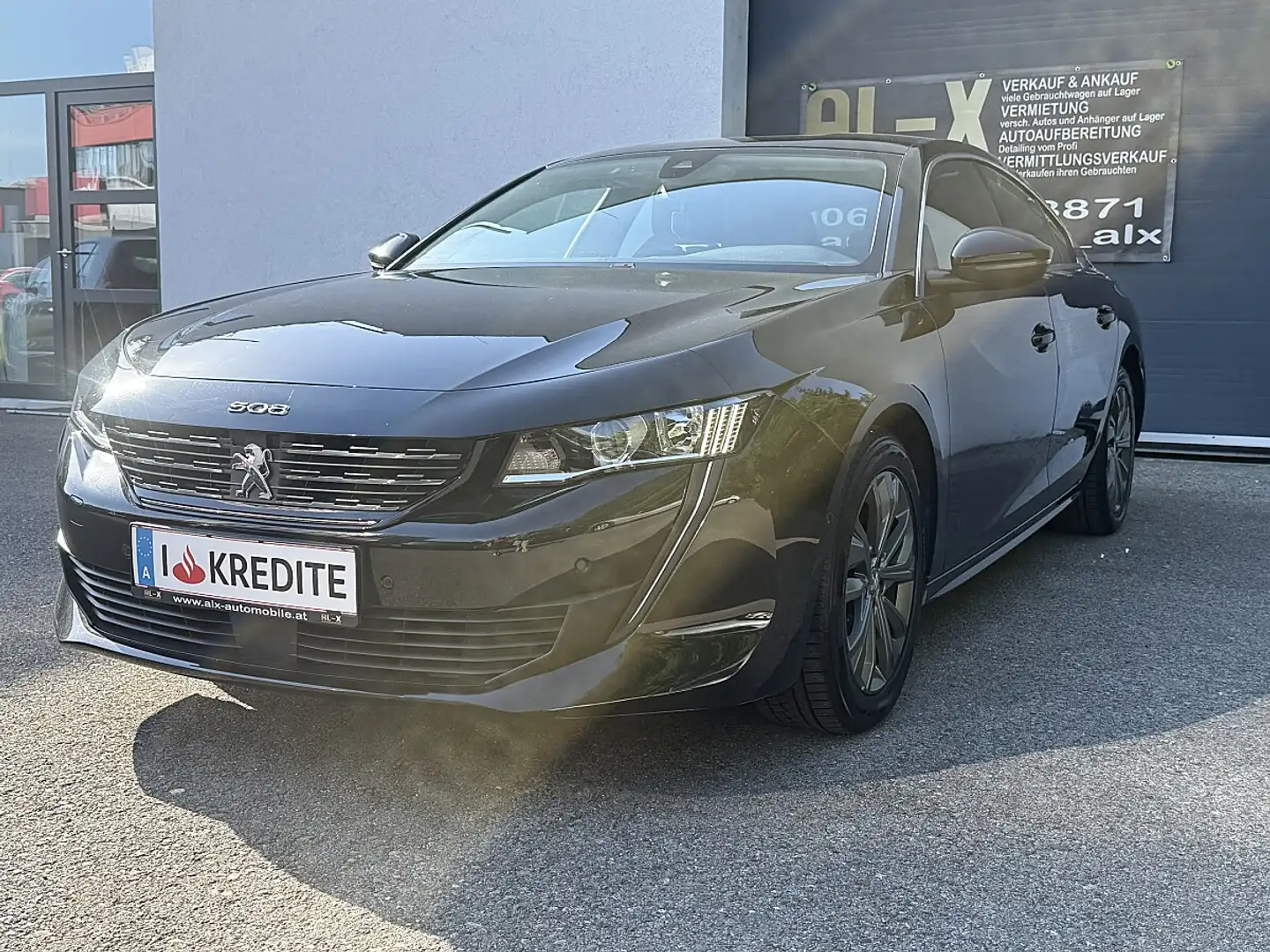 Peugeot 508 1,5 BlueHDi 130 EAT8 S&S Allure Aut. Schwarz - 1