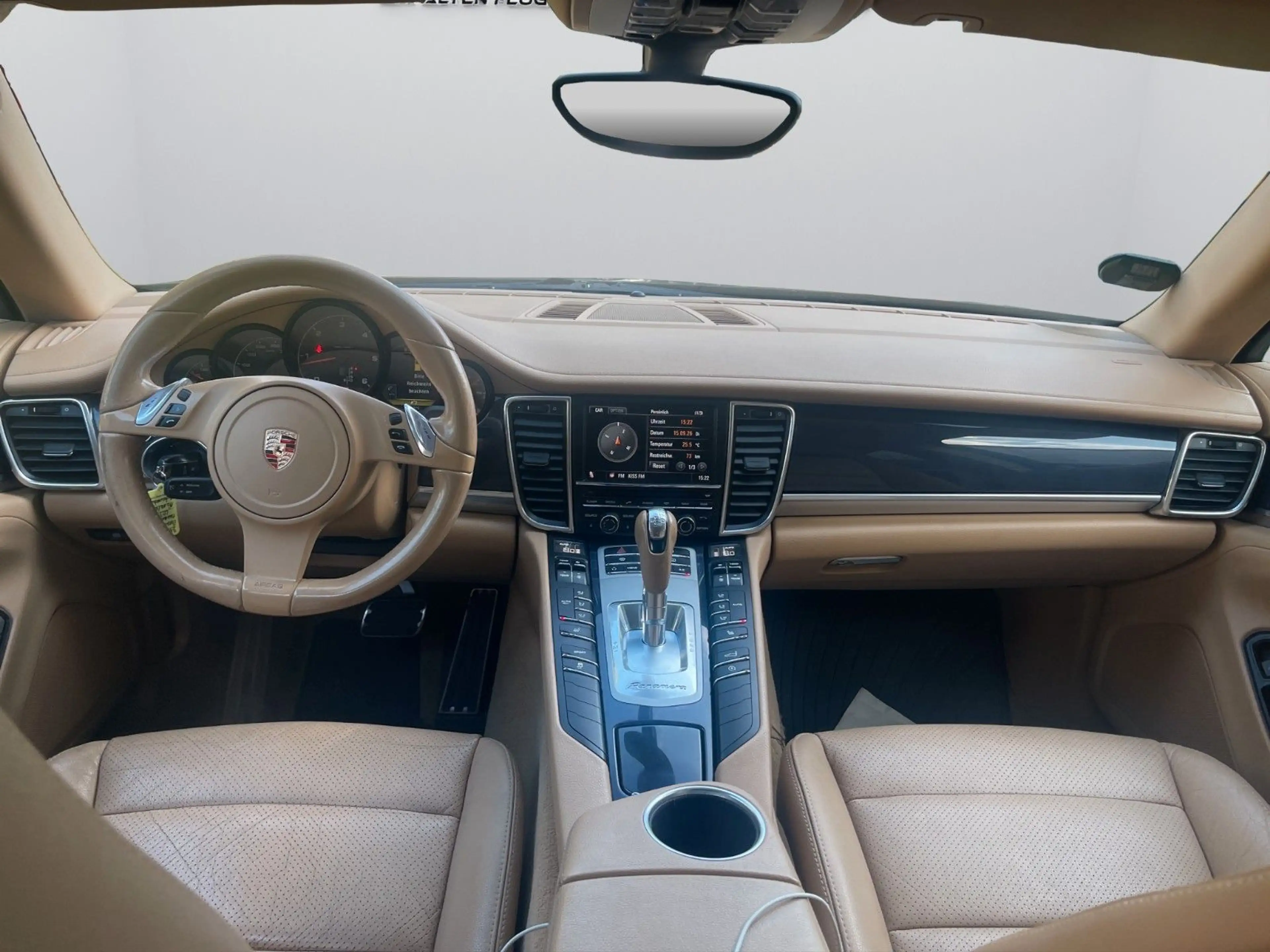 Porsche Panamera Diesel Sport Paket / Beige Leder — photo 9