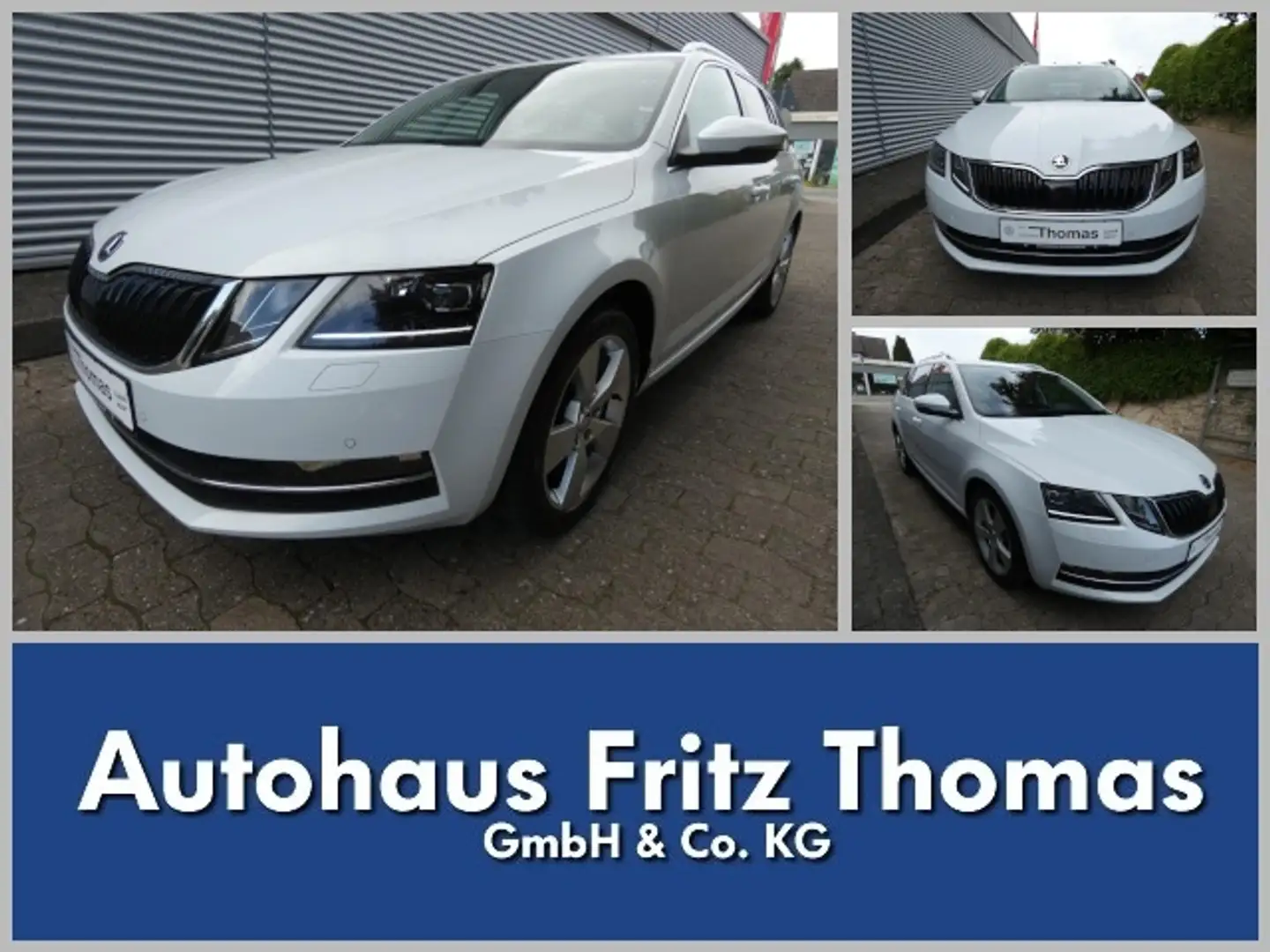 Skoda Octavia Combi 1.4 TSI Style LED Navi Klima SHZ PDC GRA Blanc - 1