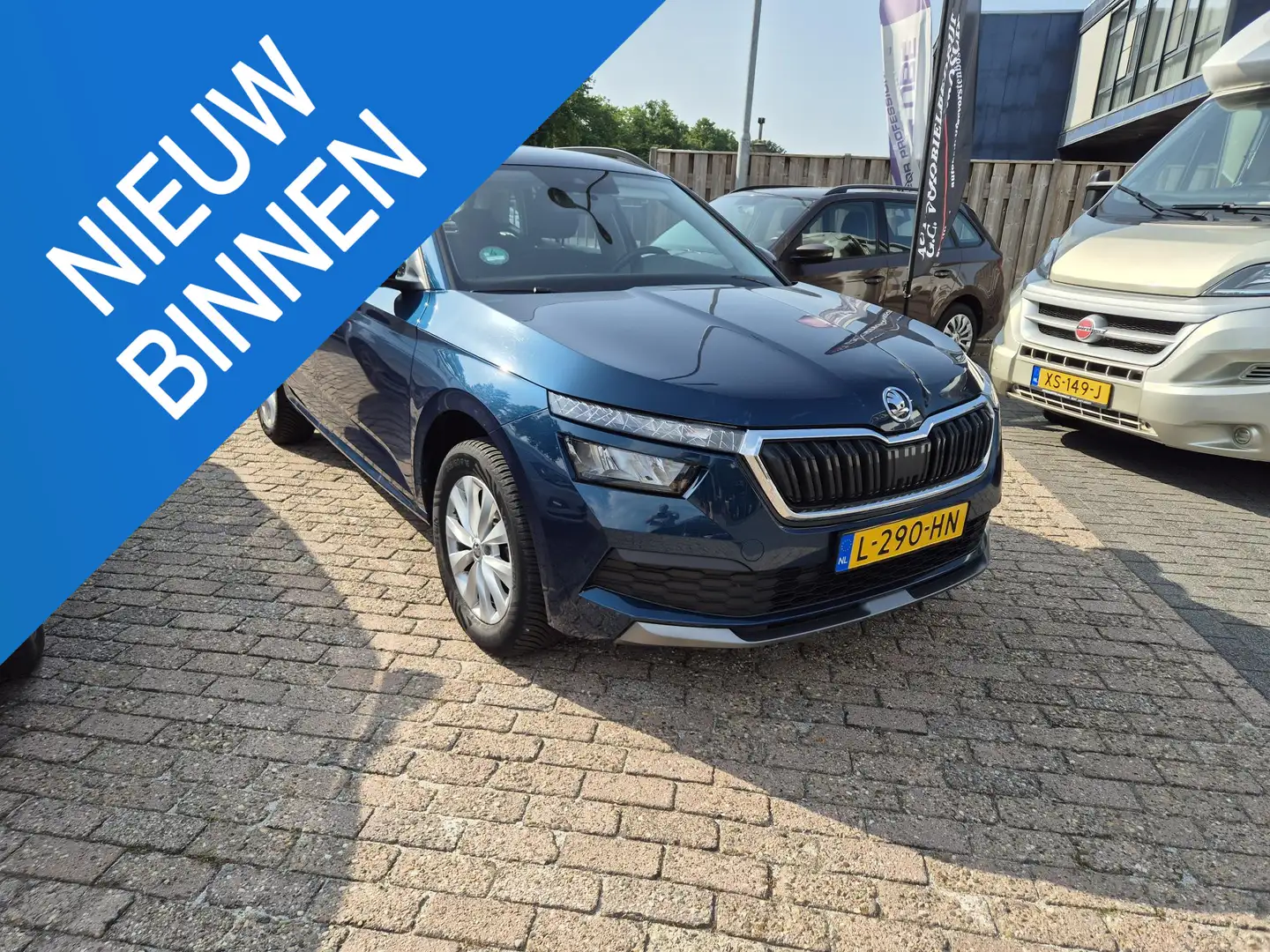 Skoda Kamiq 1.0 TSI Ambition Blauw - 1