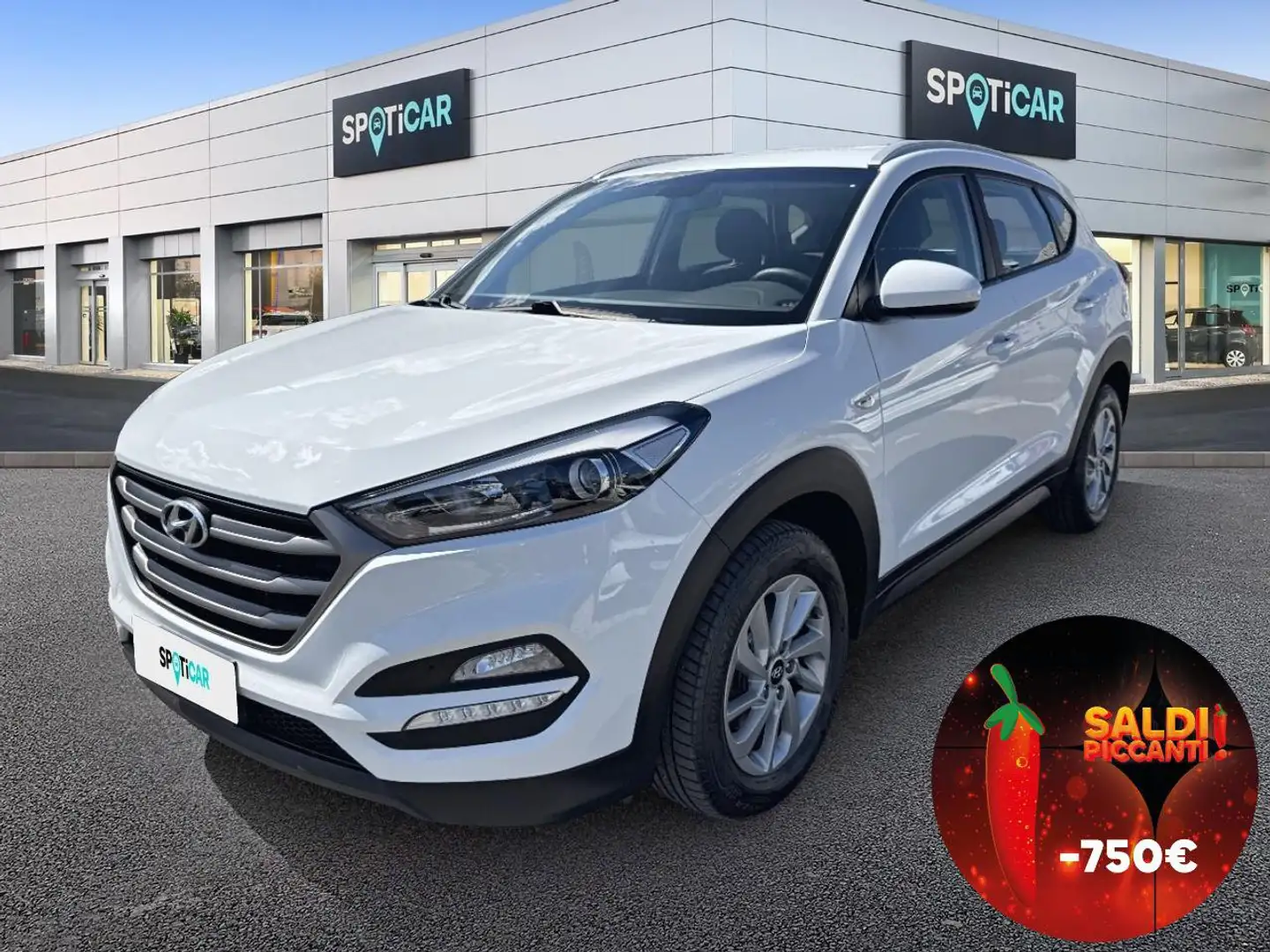 Hyundai TUCSON 1.7 CRDi 2wd 115cv Xplus Bianco - 1