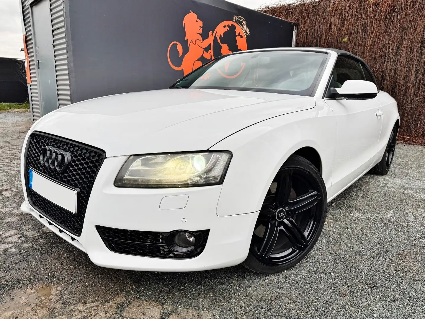 Audi A5 #CABRIO#TÜV#SERVICE#AHK#8.FACH-BER#SITZBELÜFT Weiß - 2